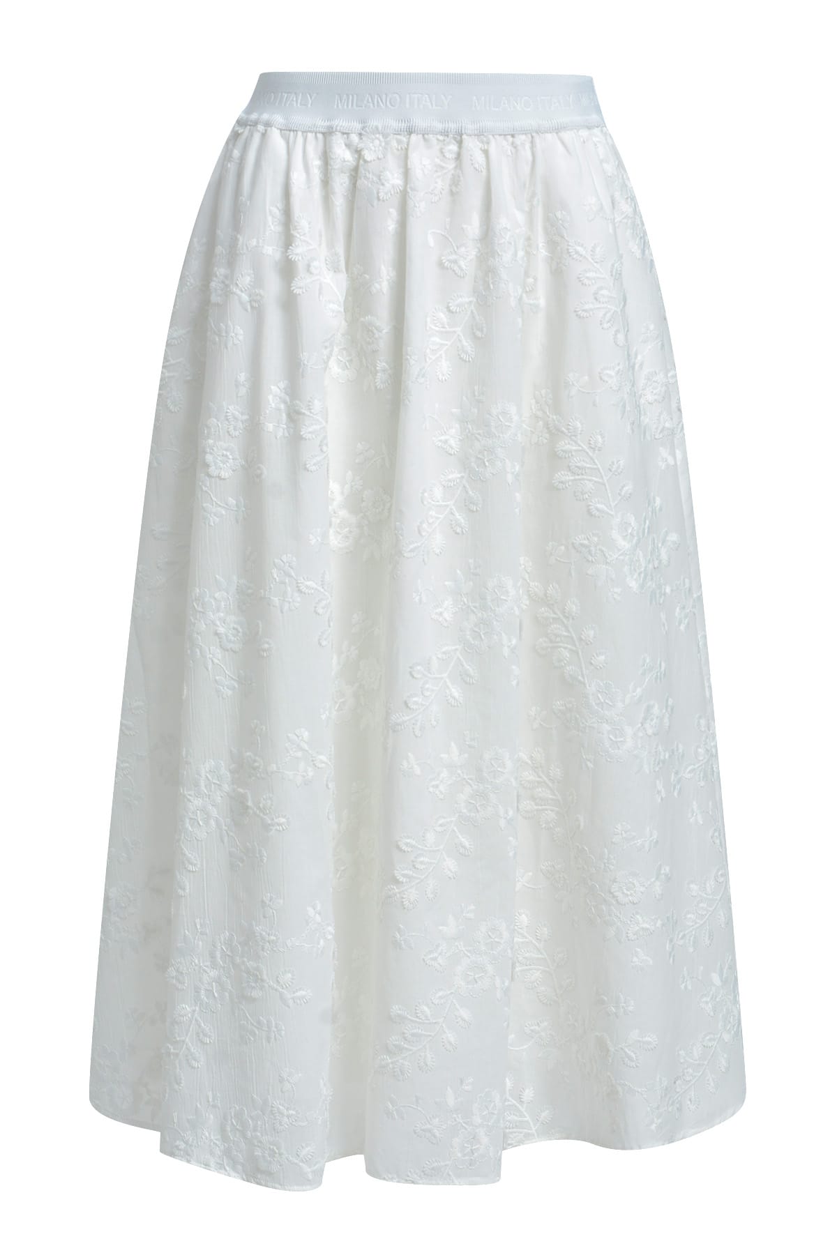 Rock midi elastic wb white print Rock Milano