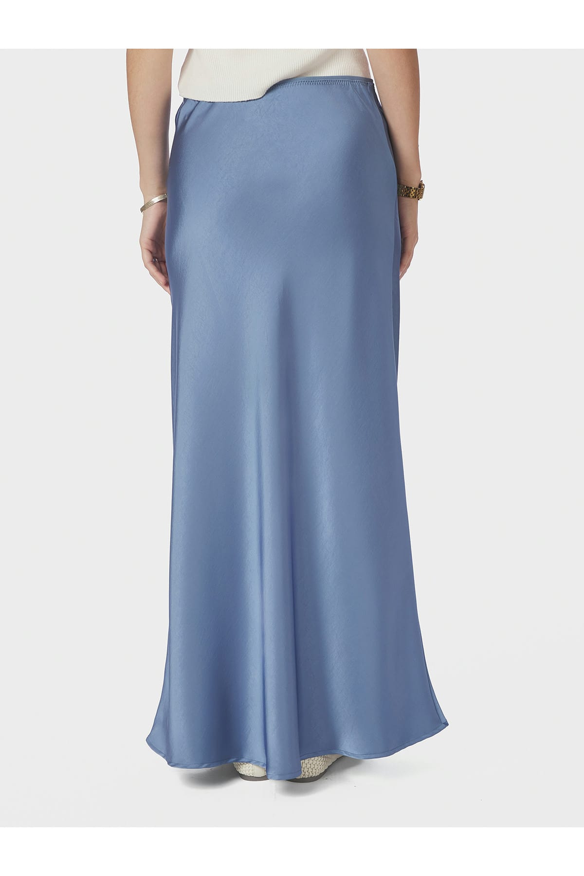 Rock Vicky Heavy Sateen Smoke Blue Rock Neo Noir