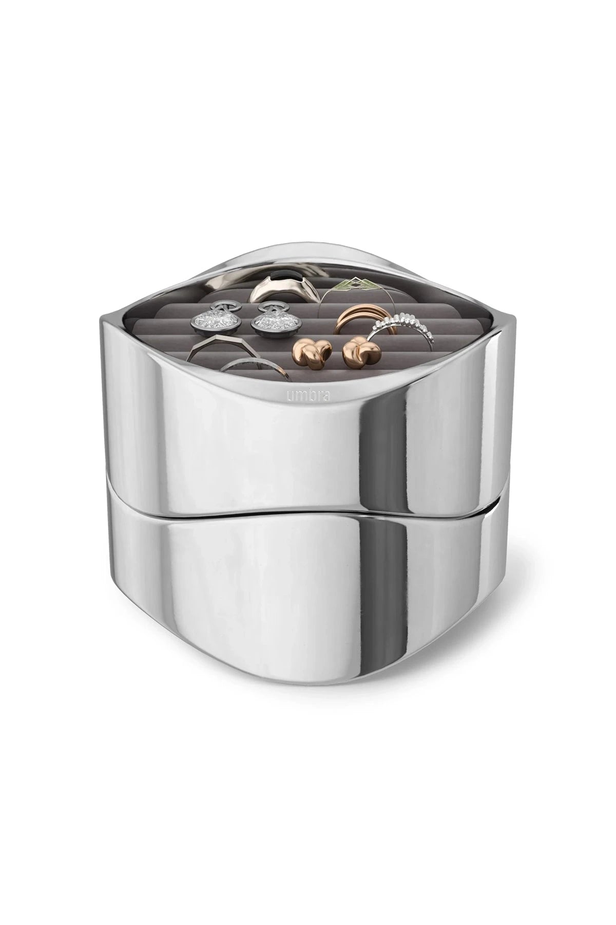 Schmuckbox WAVY JEWELRY ORGANIZER CHROME Schmuckbox Umbra