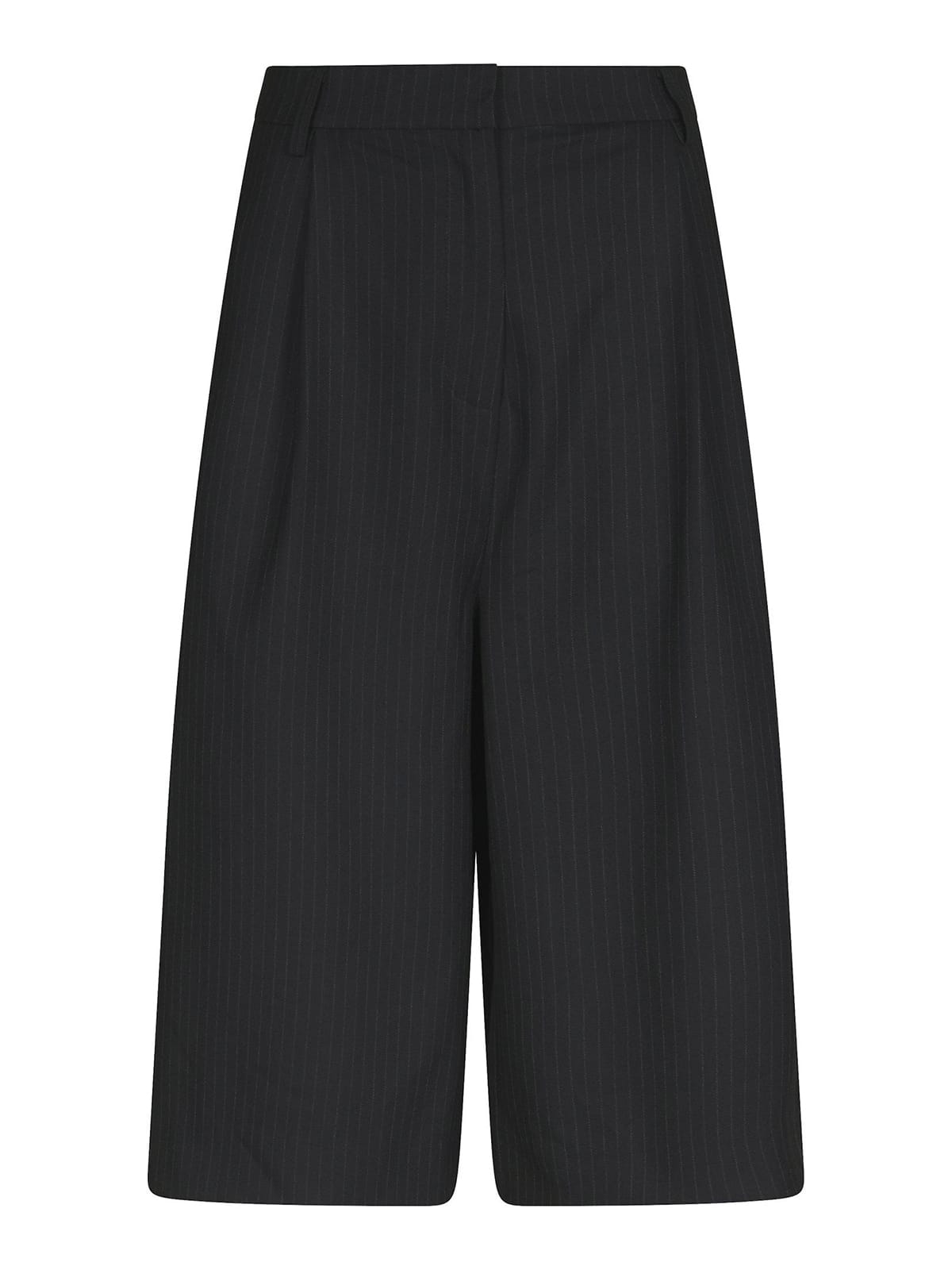 Shorts Rima Slim Pinstripe Dark Navy Shorts Neo Noir