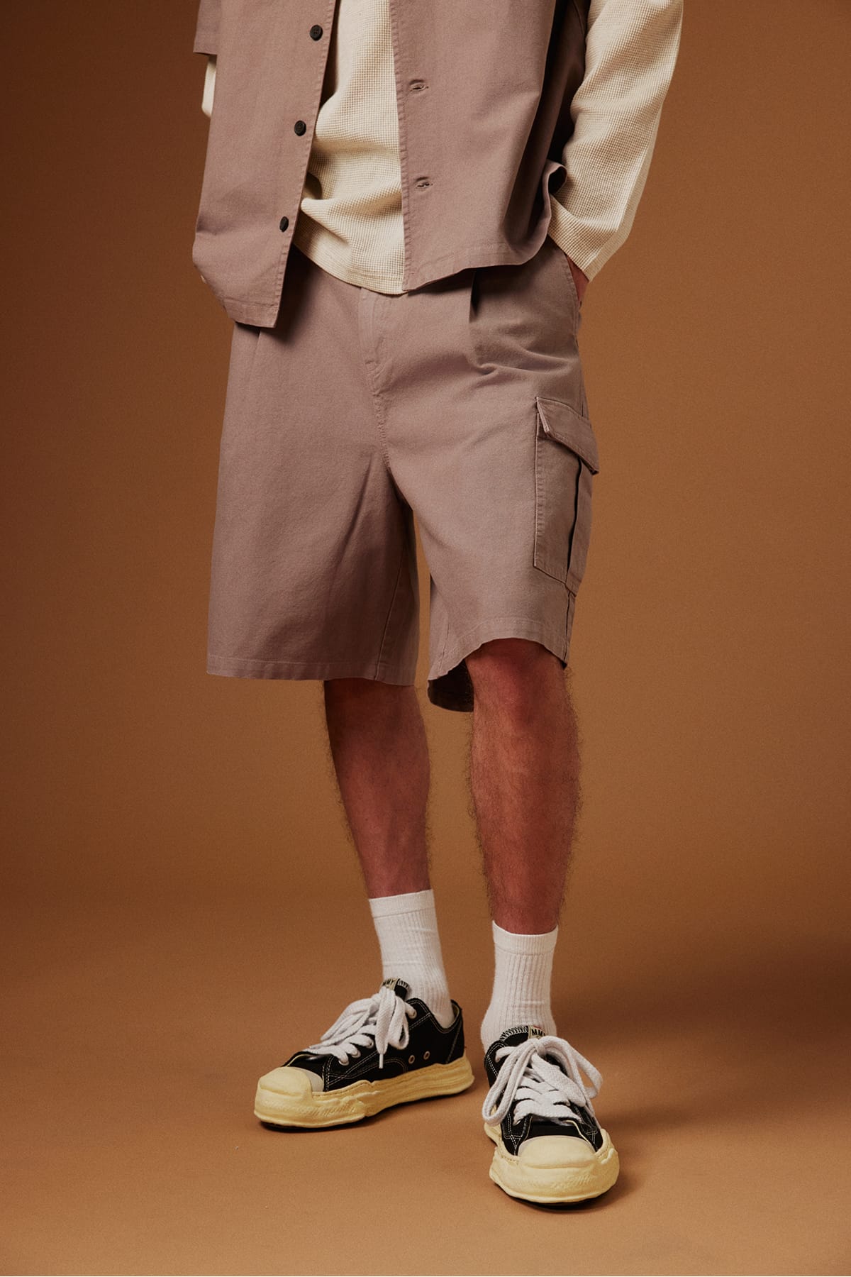 Shorts SDALANN TATE CARGO Driftwood Shorts Solid