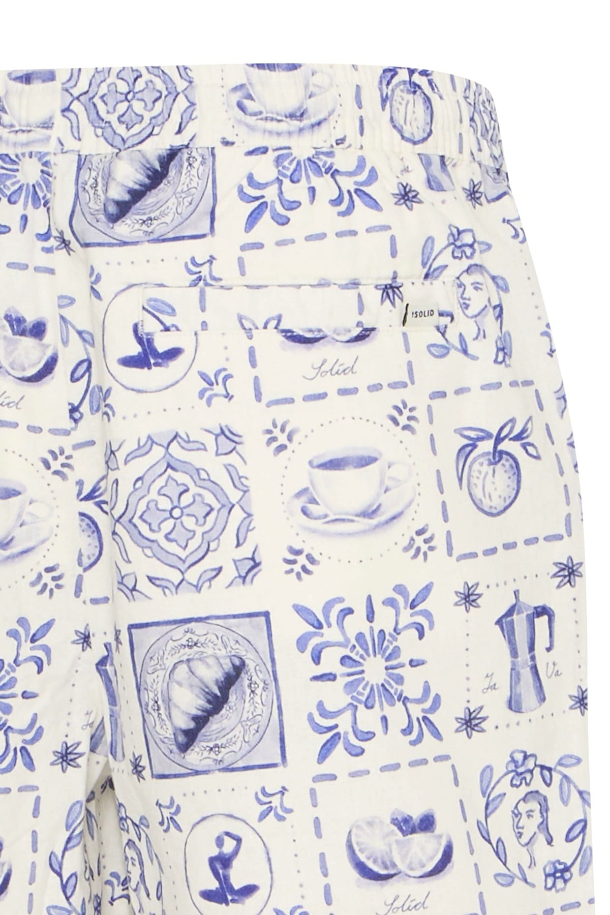 Shorts SDLIAM ELAS.AOP Insignia Blue Shorts Solid