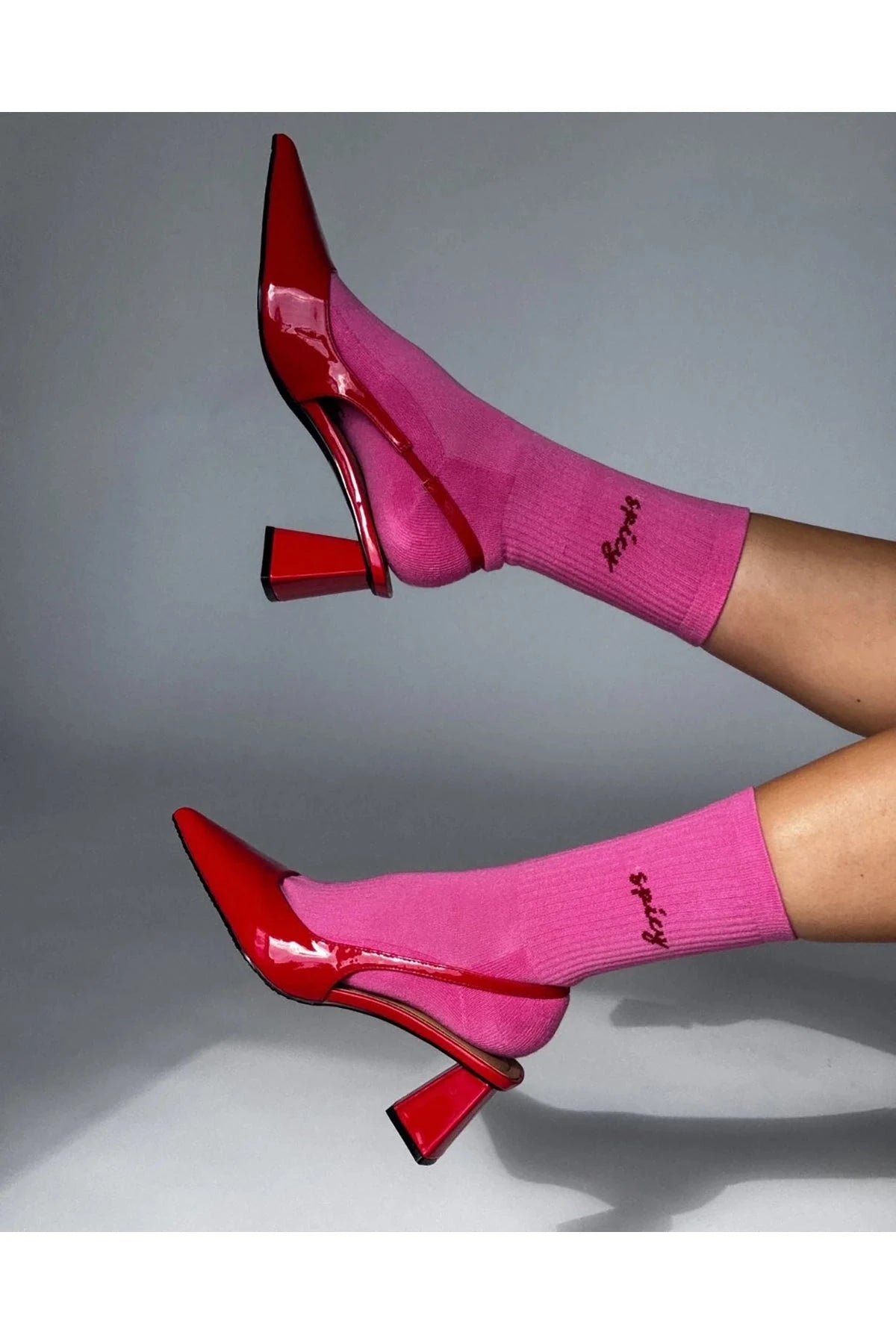 Socken spicy Pink Socken No Bad Days Club