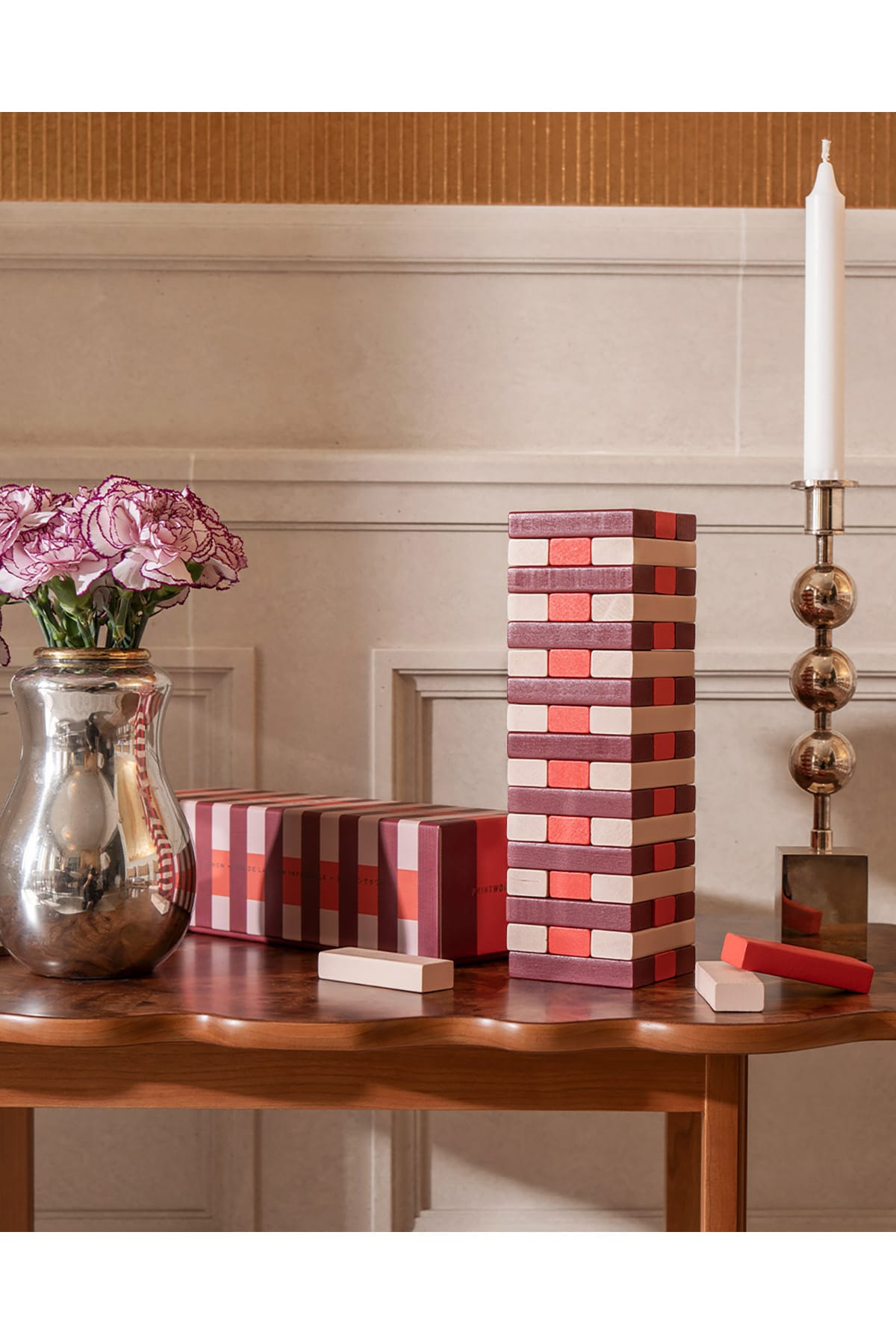 Spiel Tumbling Towers Red Multi Spiel Printworks