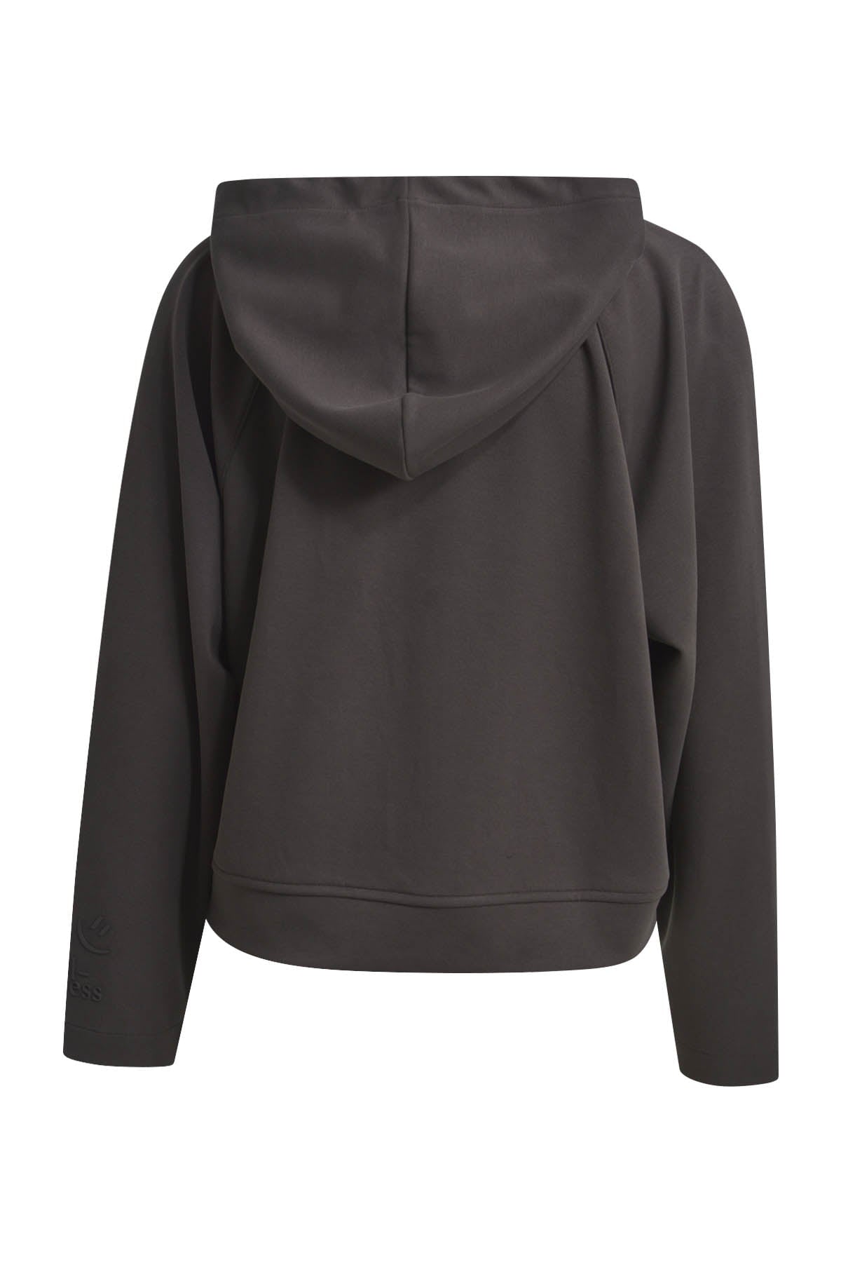 Sweatjacke kangaroo pocket raglan sleeve mocca Sweatjacke Milano