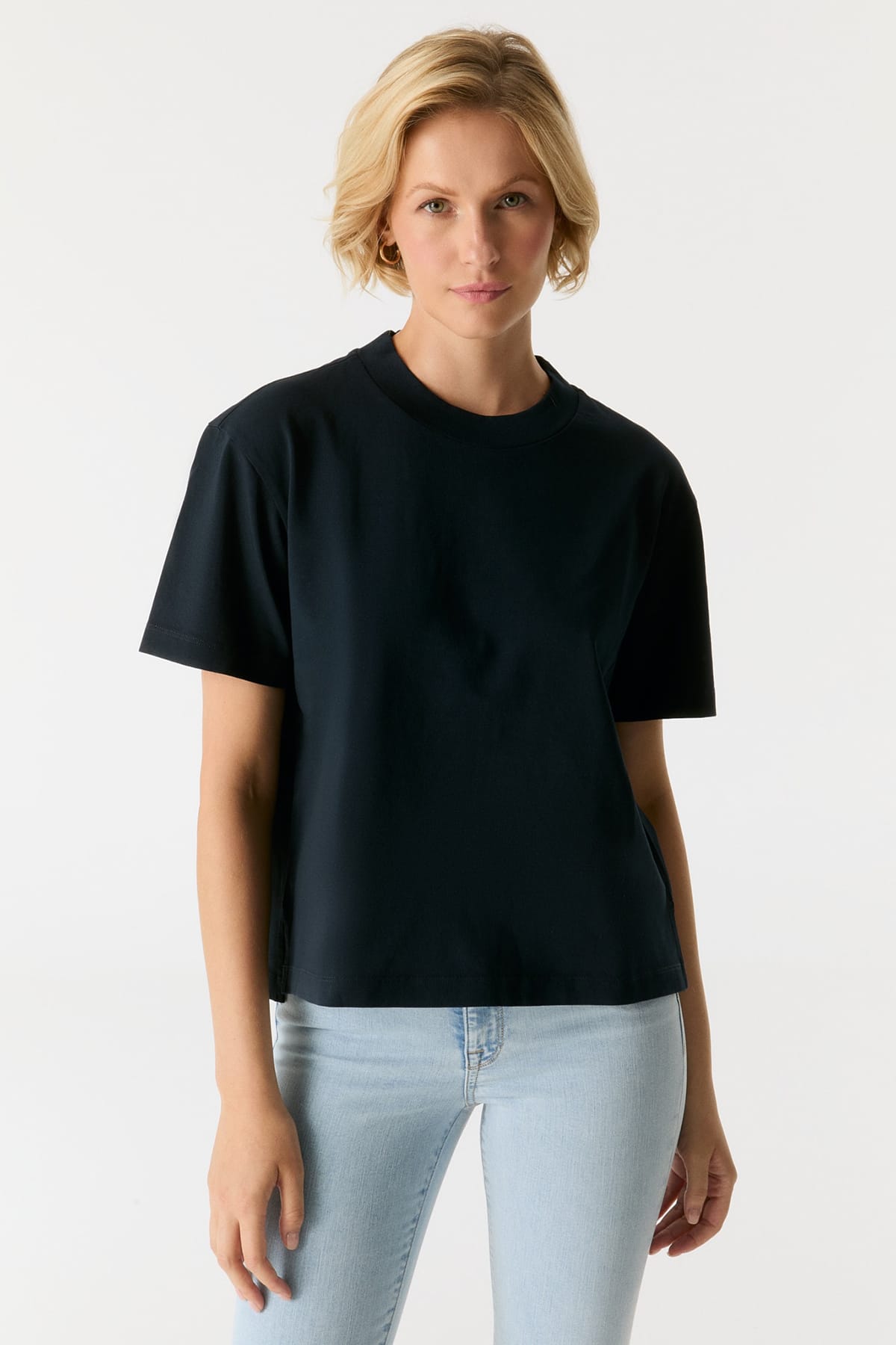 T-Shirt Lucia Navy T-Shirt C.O.J - Cup of Joe Denim