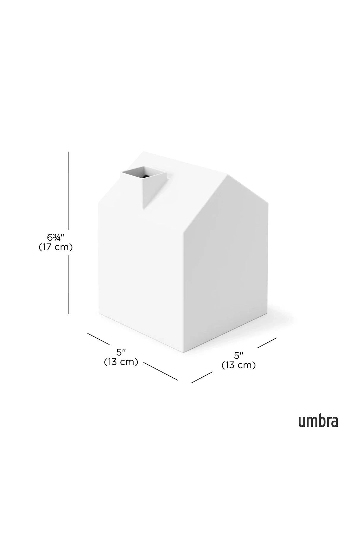 Taschentücherbox CASA TISSUE COVER WHITE Taschentücherbox Umbra