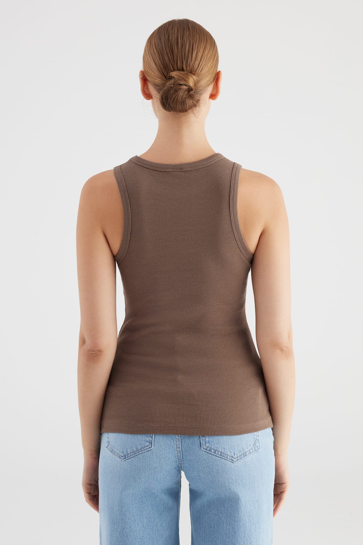Top Liv Taupe Top C.O.J - Cup of Joe Denim