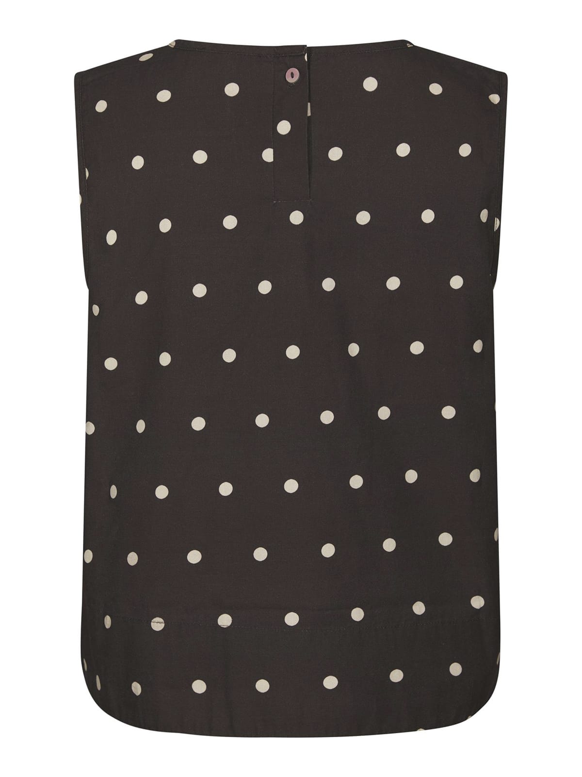 Top Polly Dot Top Dark brown Top Neo Noir