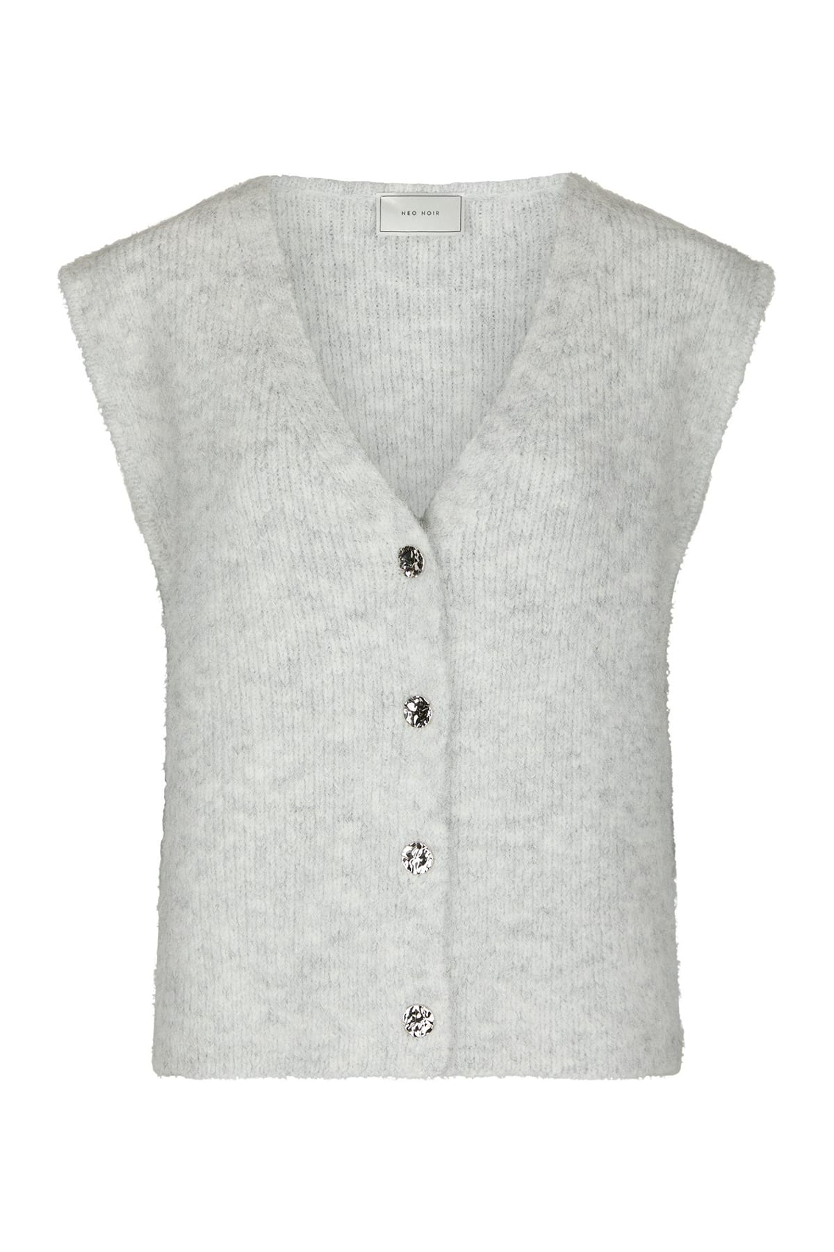Weste Xandra Knit Light grey Weste Neo Noir