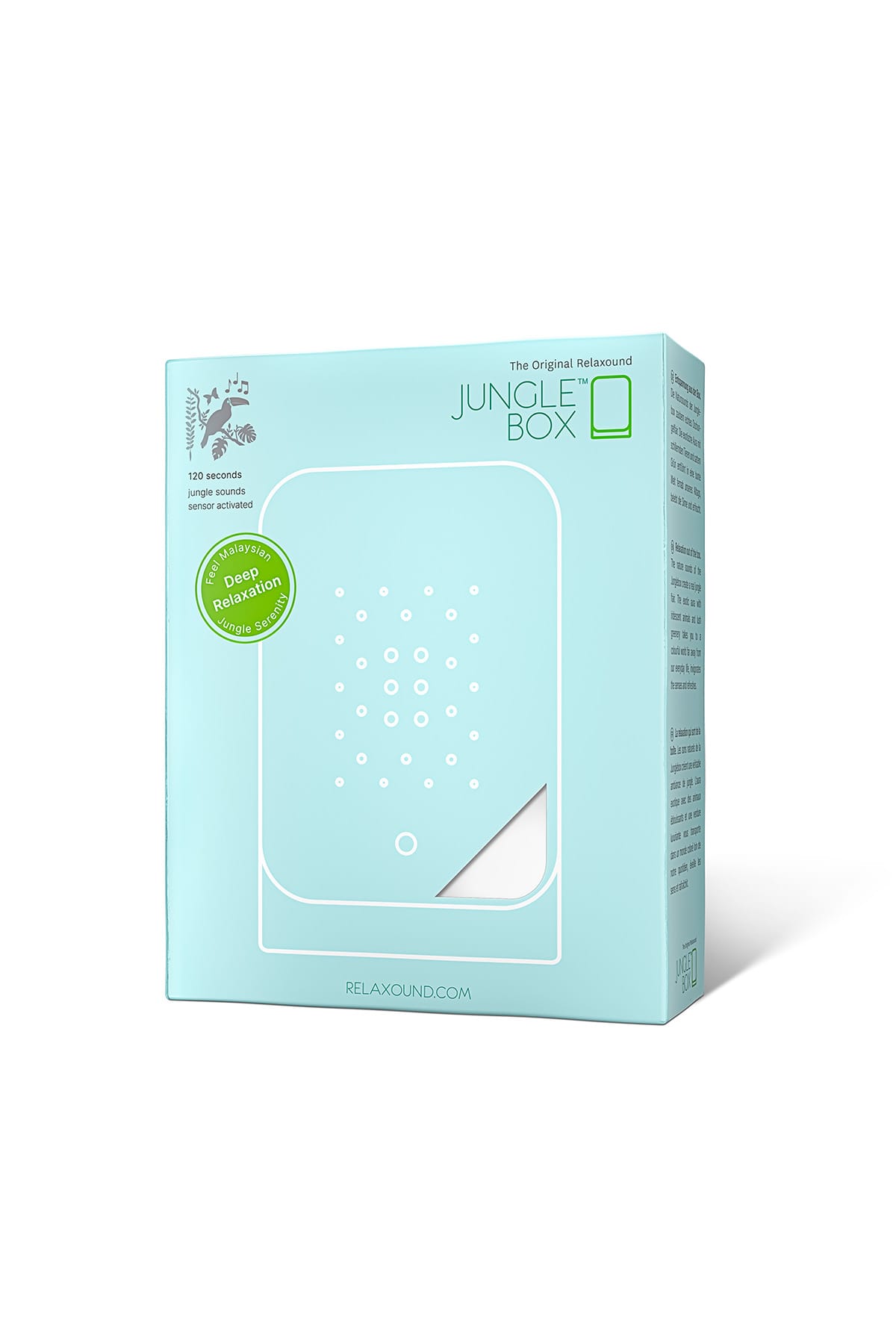Bewegungsmelder Jungle box White Bewegungsmelder Relaxound