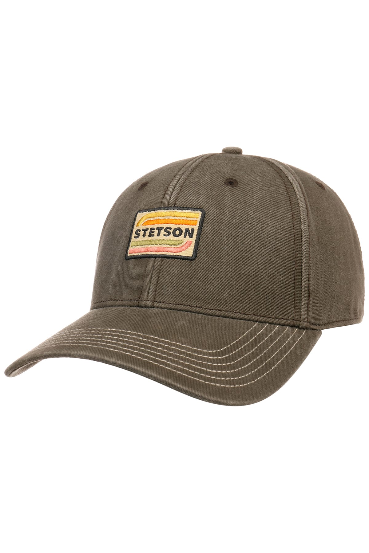 Baseballcap Cotton olive Baseballcap Stetson 