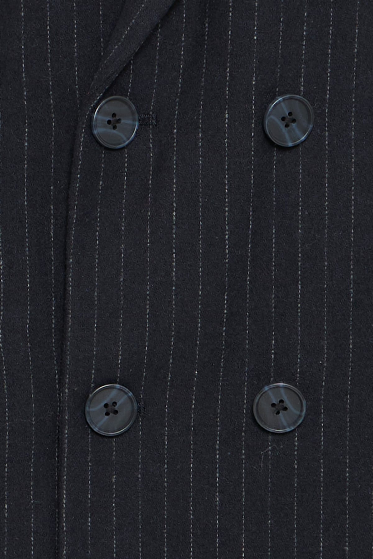 Blazer CFALBY 0240 PINSTRIPED BLAZER Dark Navy Blazer Casual Friday 