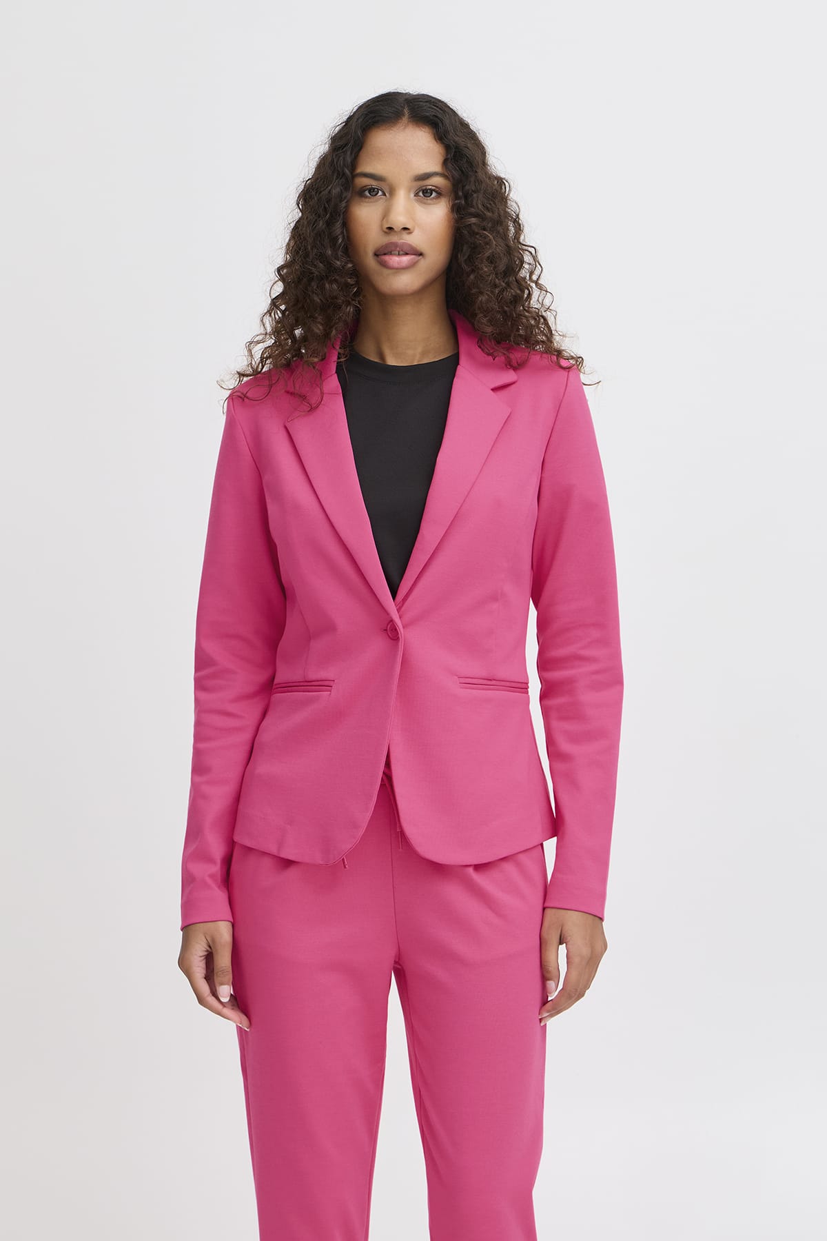 Blazer IHKATE BL Pink Yarrow Blazer ICHI 