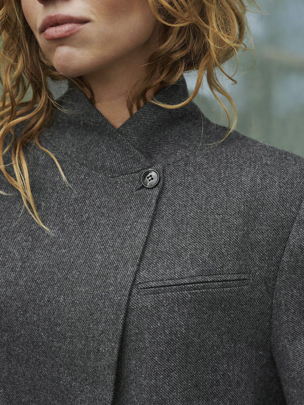 Blazer Nerine Structure Twill Antracit Blazer Neo Noir 