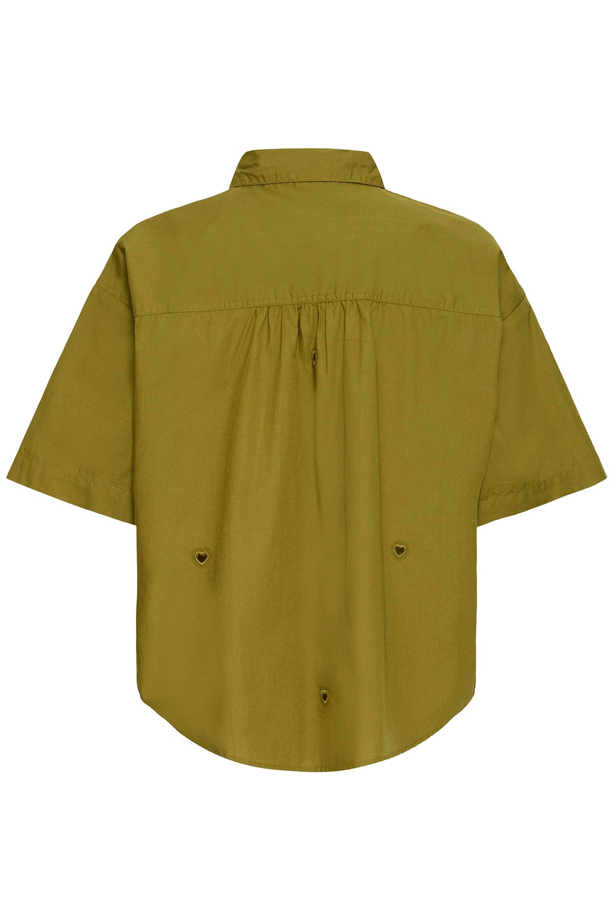 Bluse IHLELAYA SH Fir Green Bluse ICHI 