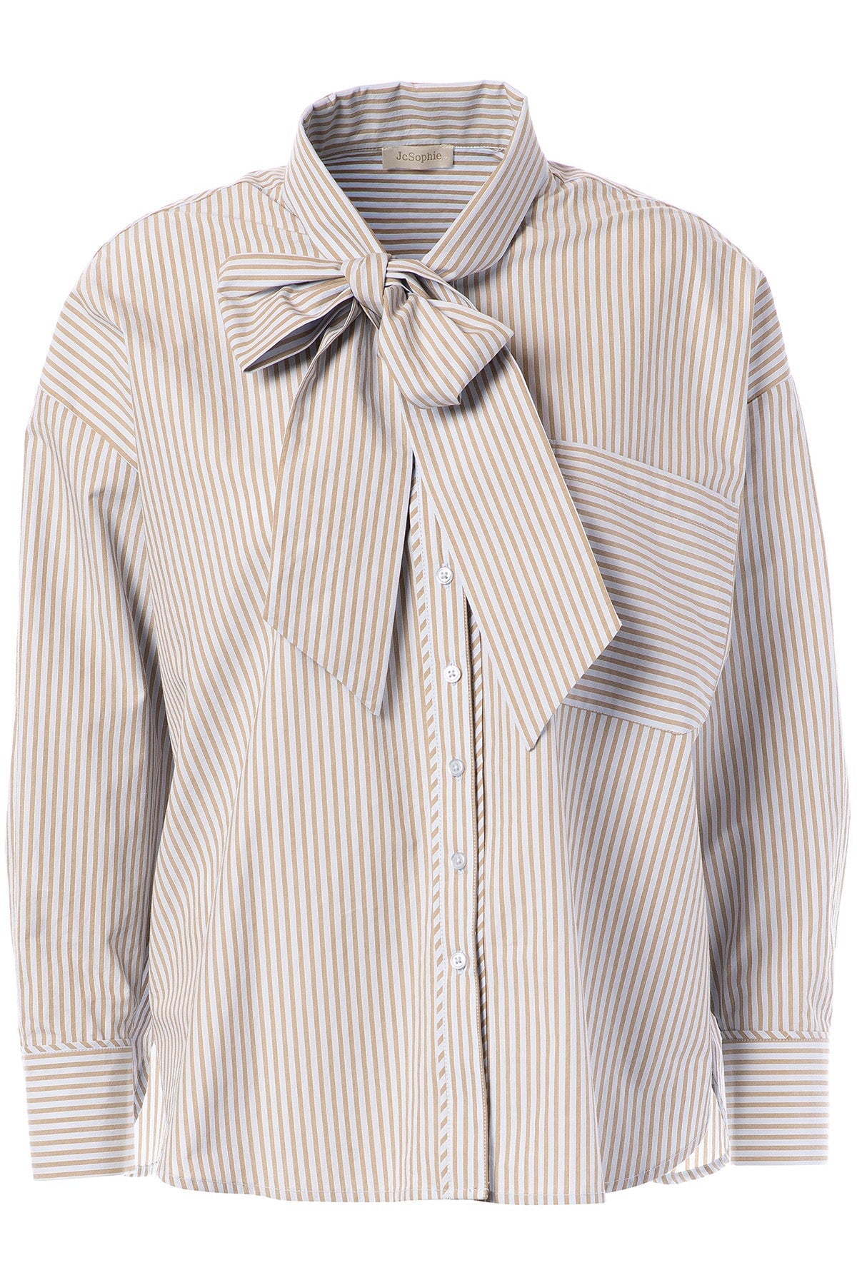 Bluse Jody Blue/brown stripes Bluse JC Sophie 