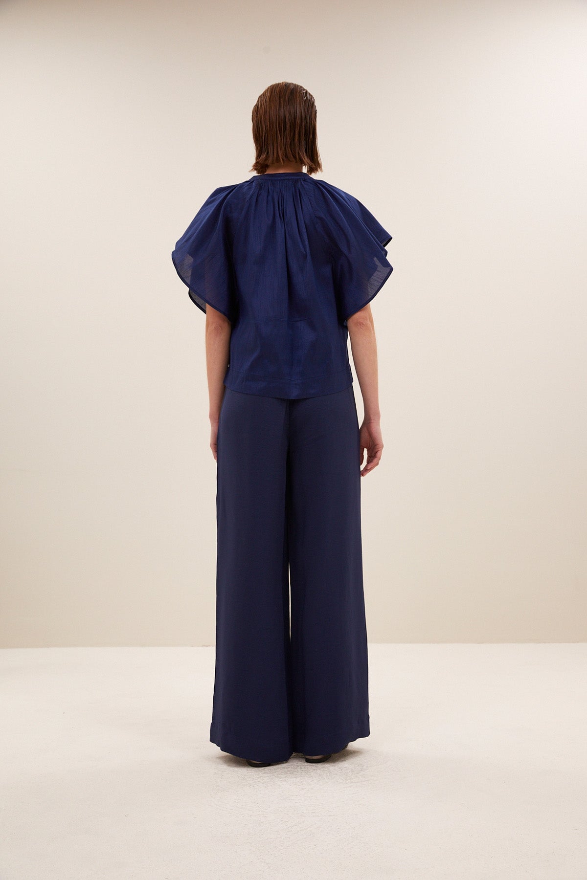 Bluse vina festive evening blue Bluse By Bar 