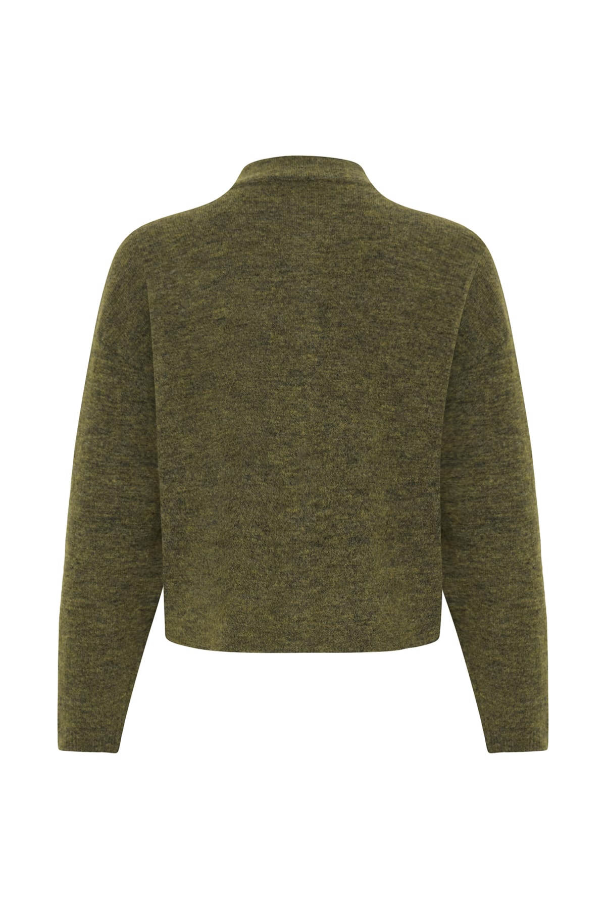 Cardigan FRSANNY CAR 10 Fir Green Melange Cardigan Fransa 