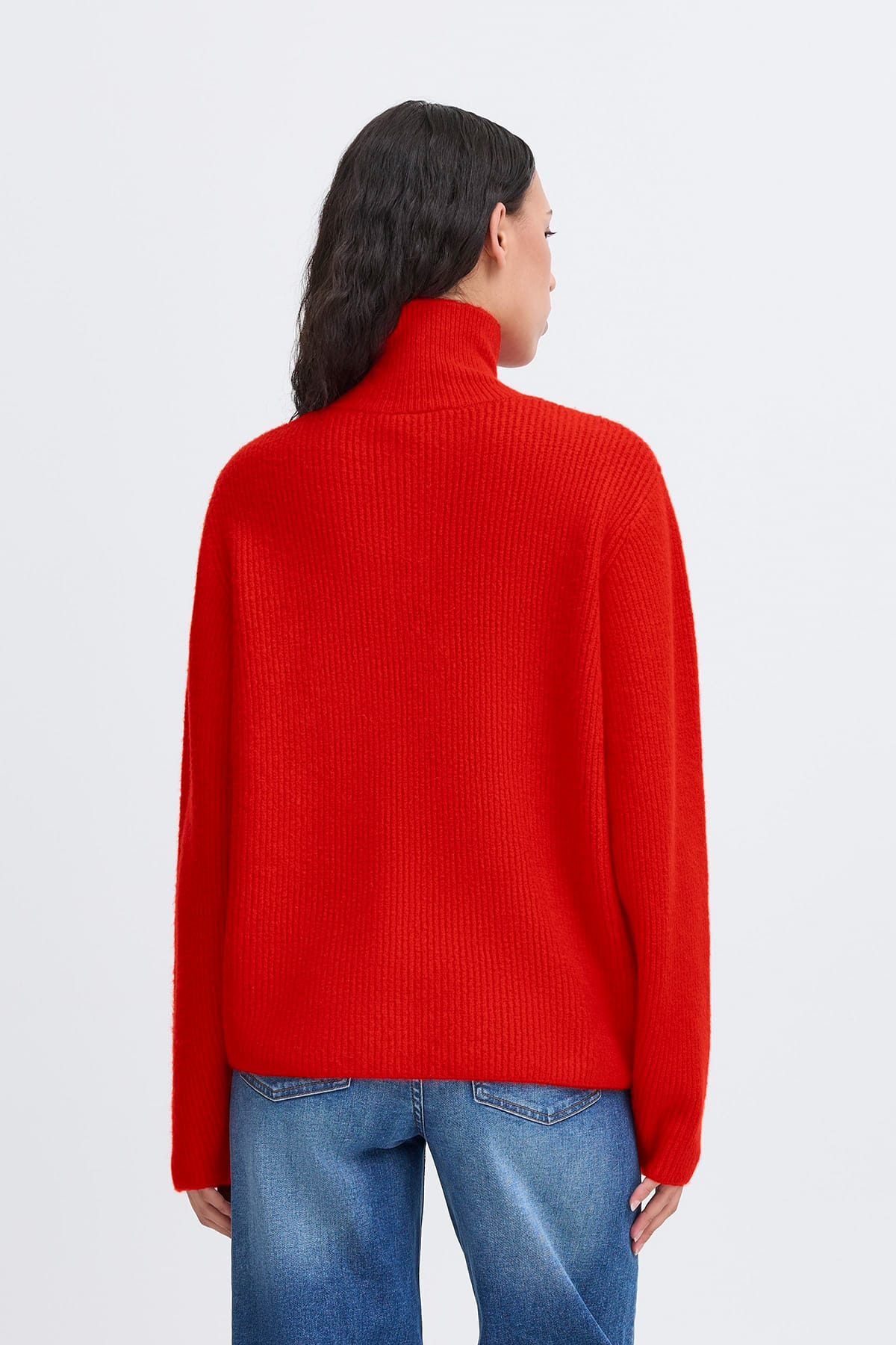 Cardigan IHDUCIE CA Fiery Red Cardigan ICHI 