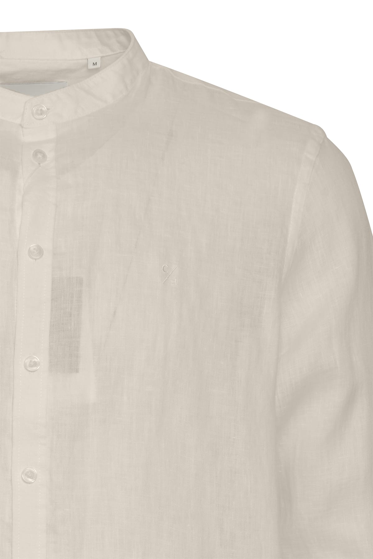 Hemd Anton LS CC linen shirt Chateau Gray Hemd Casual Friday 