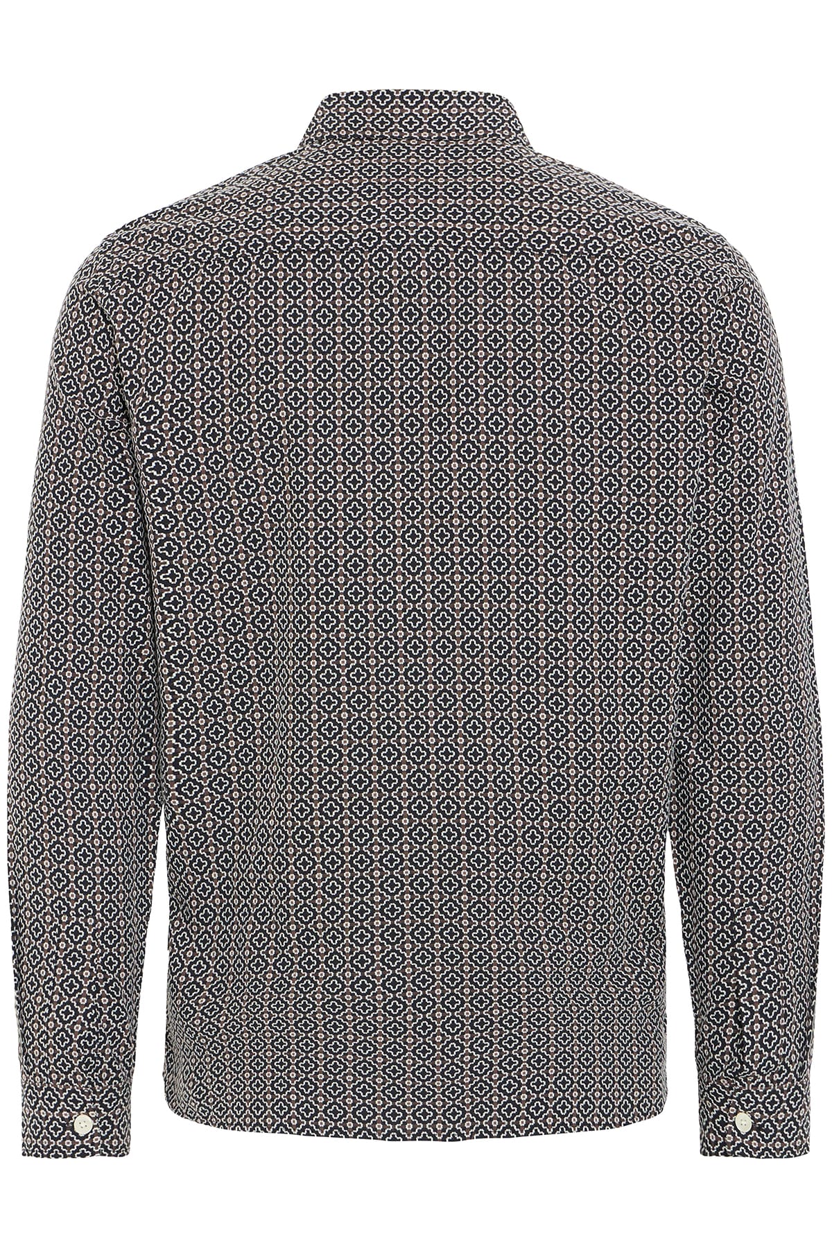 Hemd CFBORGH JAQUARD SHIRT Black Beauty Hemd Casual Friday 