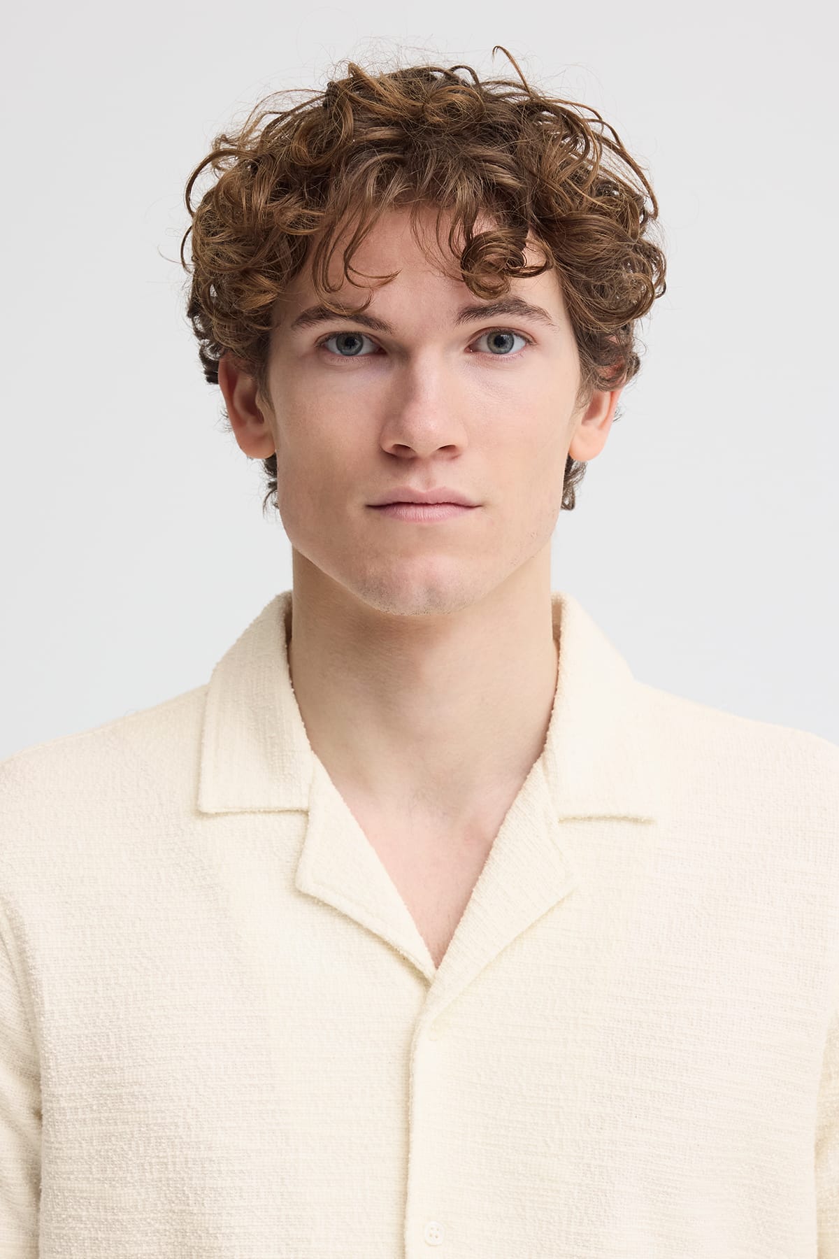 Hemd CFEGEBJERG RESORT SHIRT Marshmallow Hemd Casual Friday 