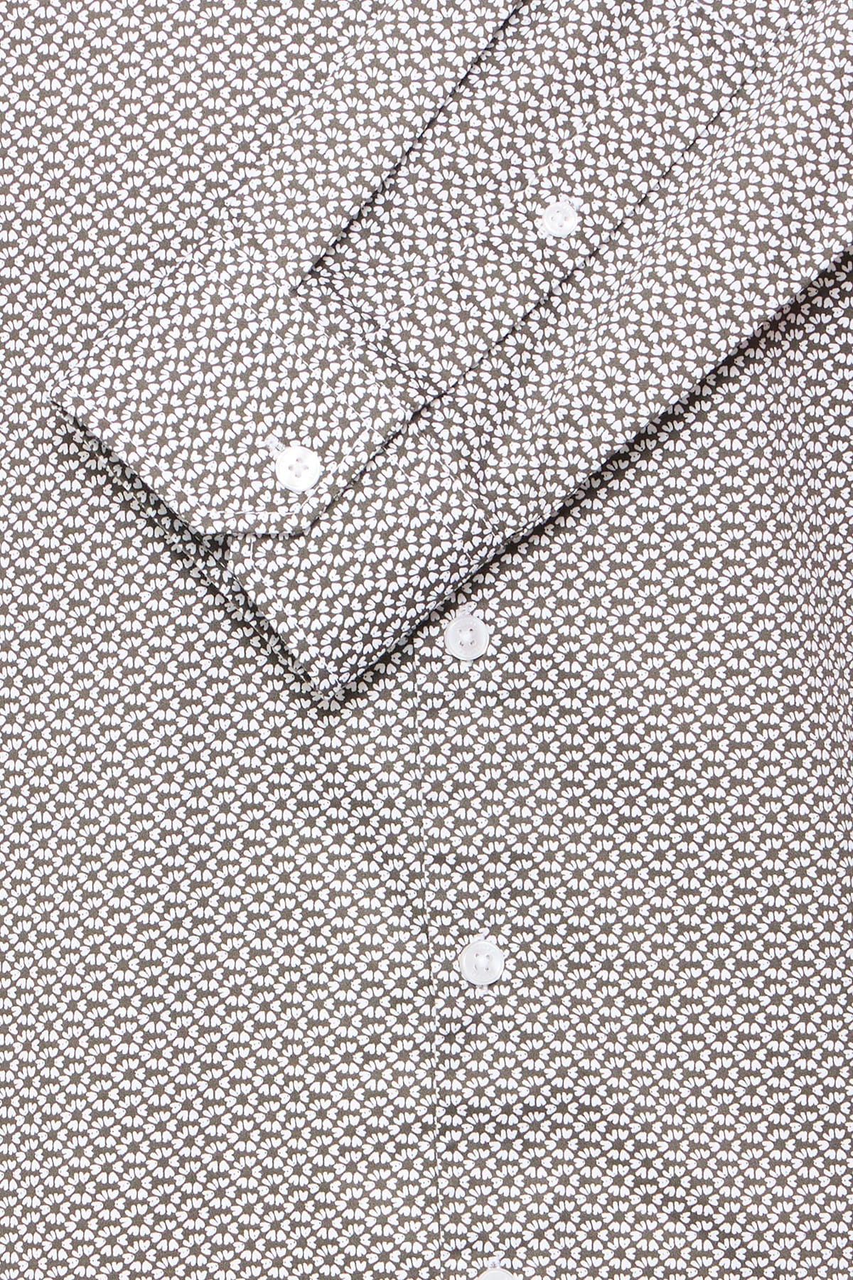 Hemd CFFRIDI LS floral AOP shirt Black Olive Hemd Casual Friday 