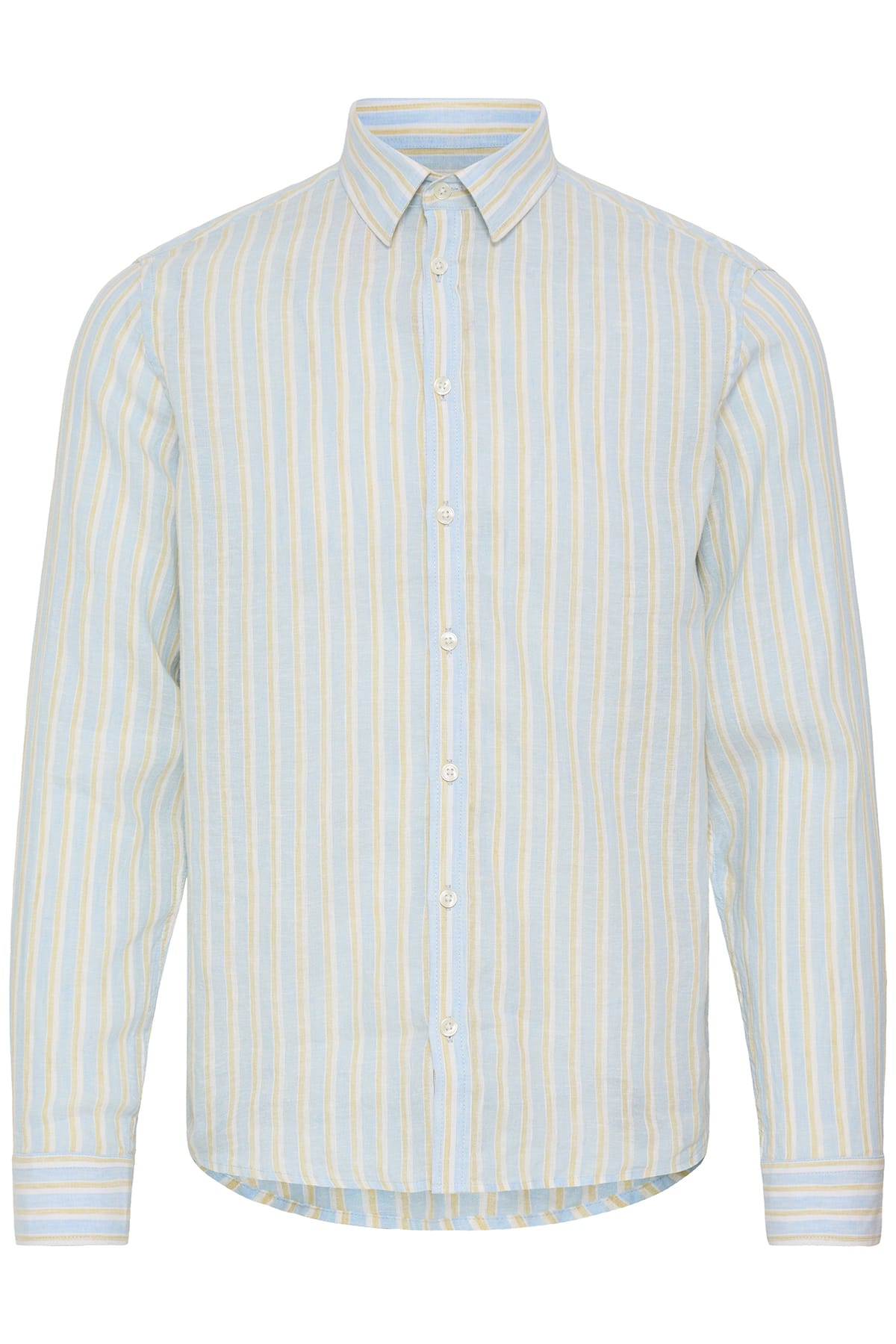 Hemd CFRISSA LS STRIPED LINEN CERULEAN CHECK Hemd Casual Friday 