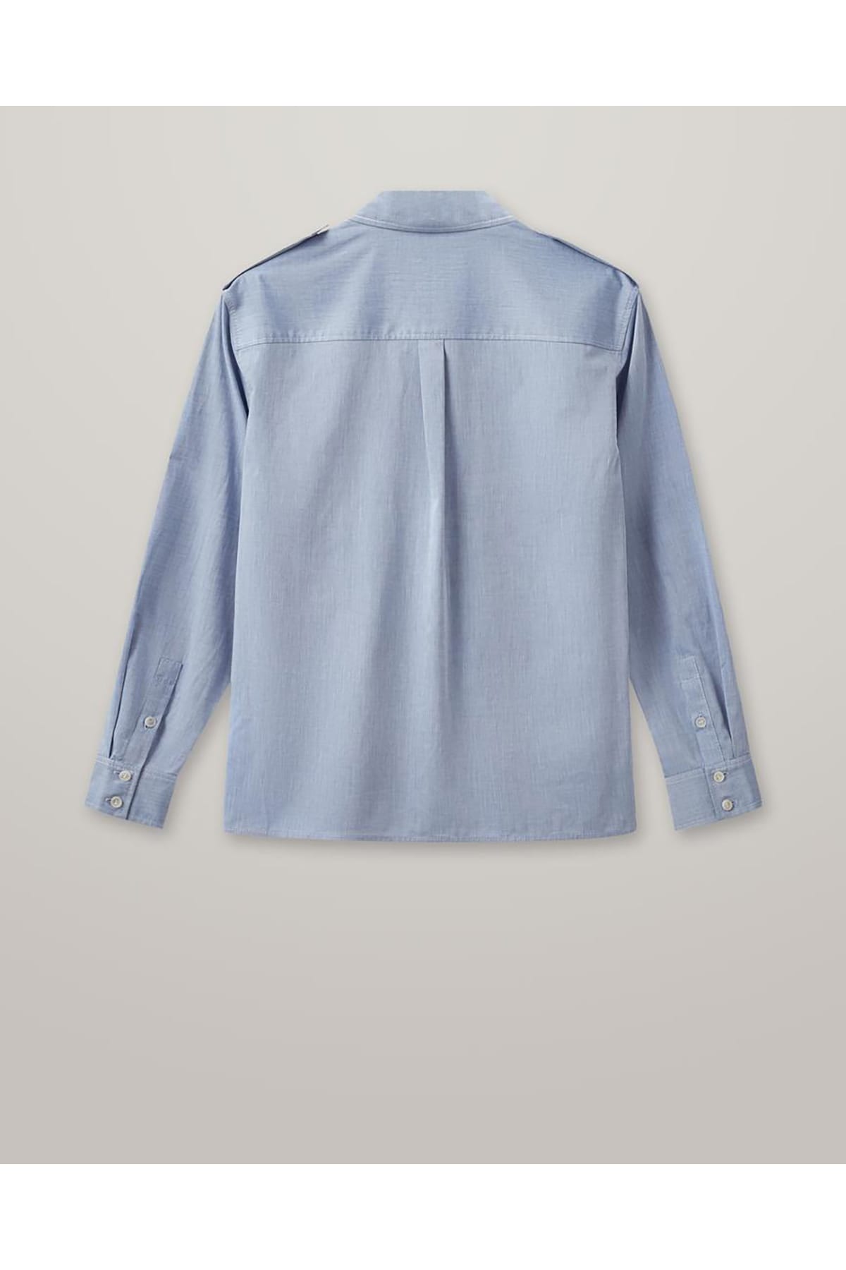 Hemd MMHStrong Chambray Shirt Light Blue Melange Hemd HEYANNO 