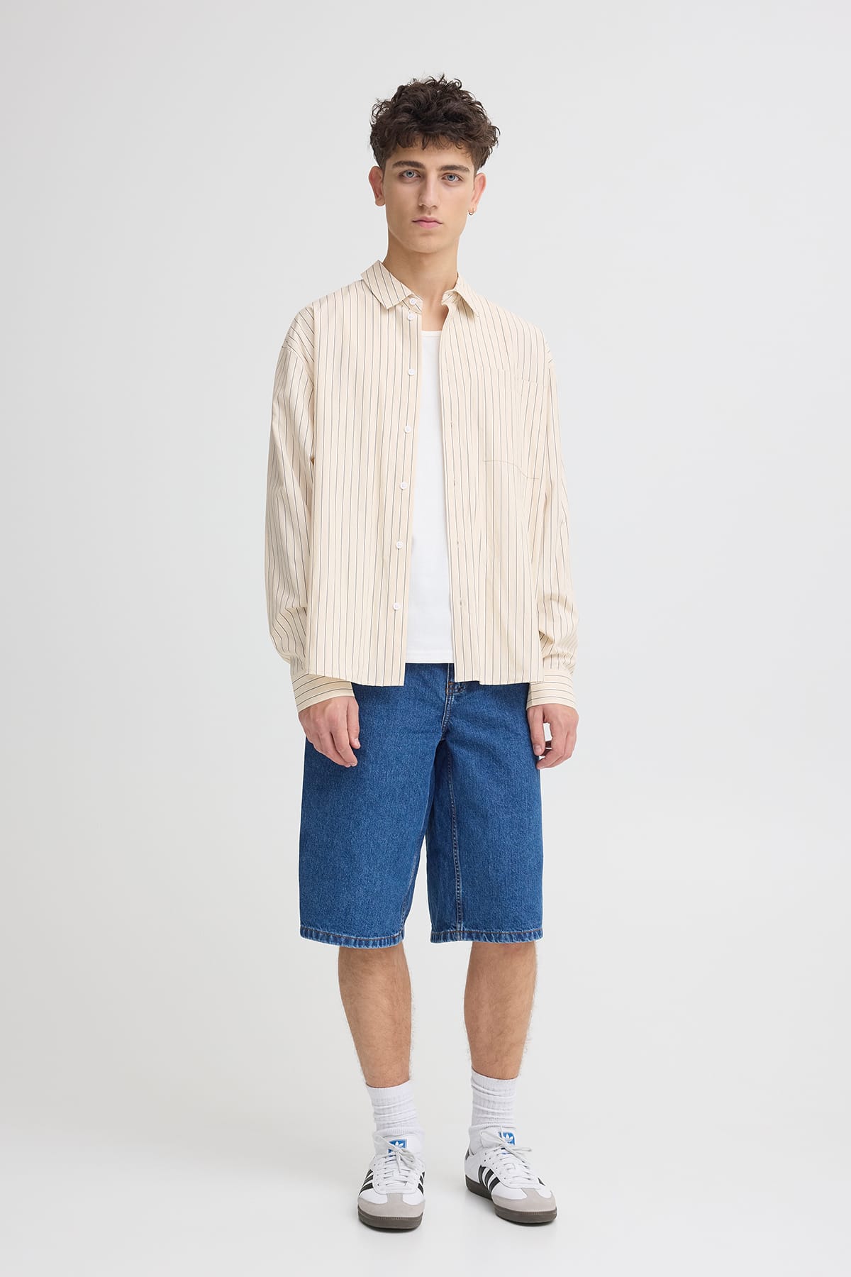 Hemd SDTUCKER OATMEAL Hemd Solid 
