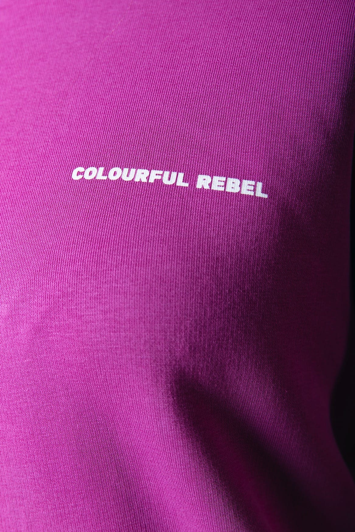 Hoodie Rugby Clean Pink Hoodie Colourful Rebel 