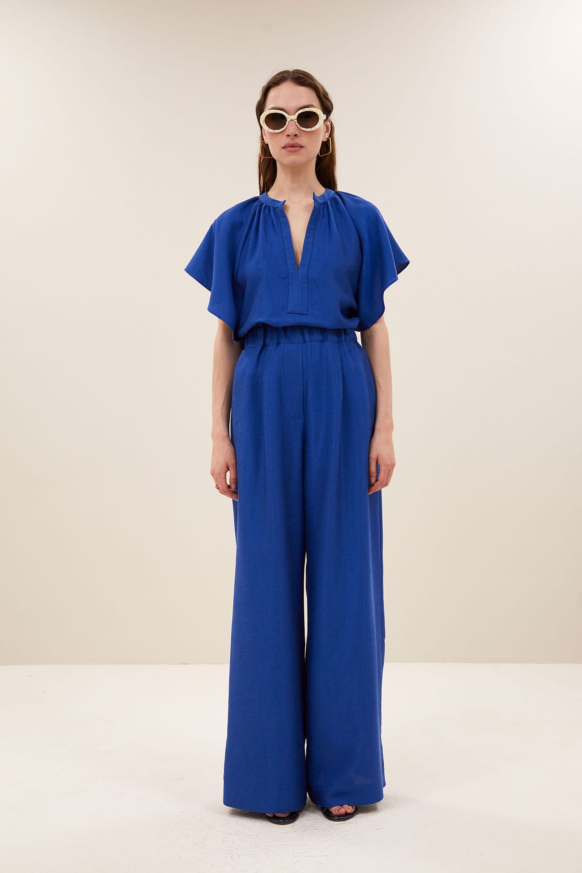 Hose celin gloss kingsblue Hose By Bar 