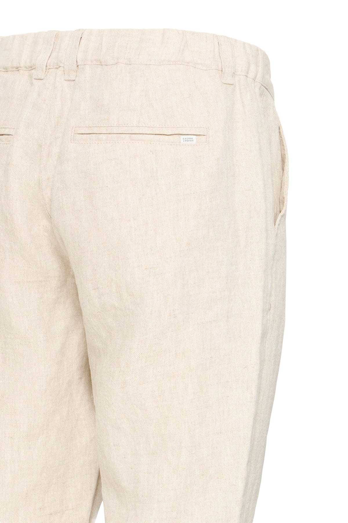 Hose CFPANDRUP LINEN PANT Plaza Taupe Melange Hose Casual Friday 