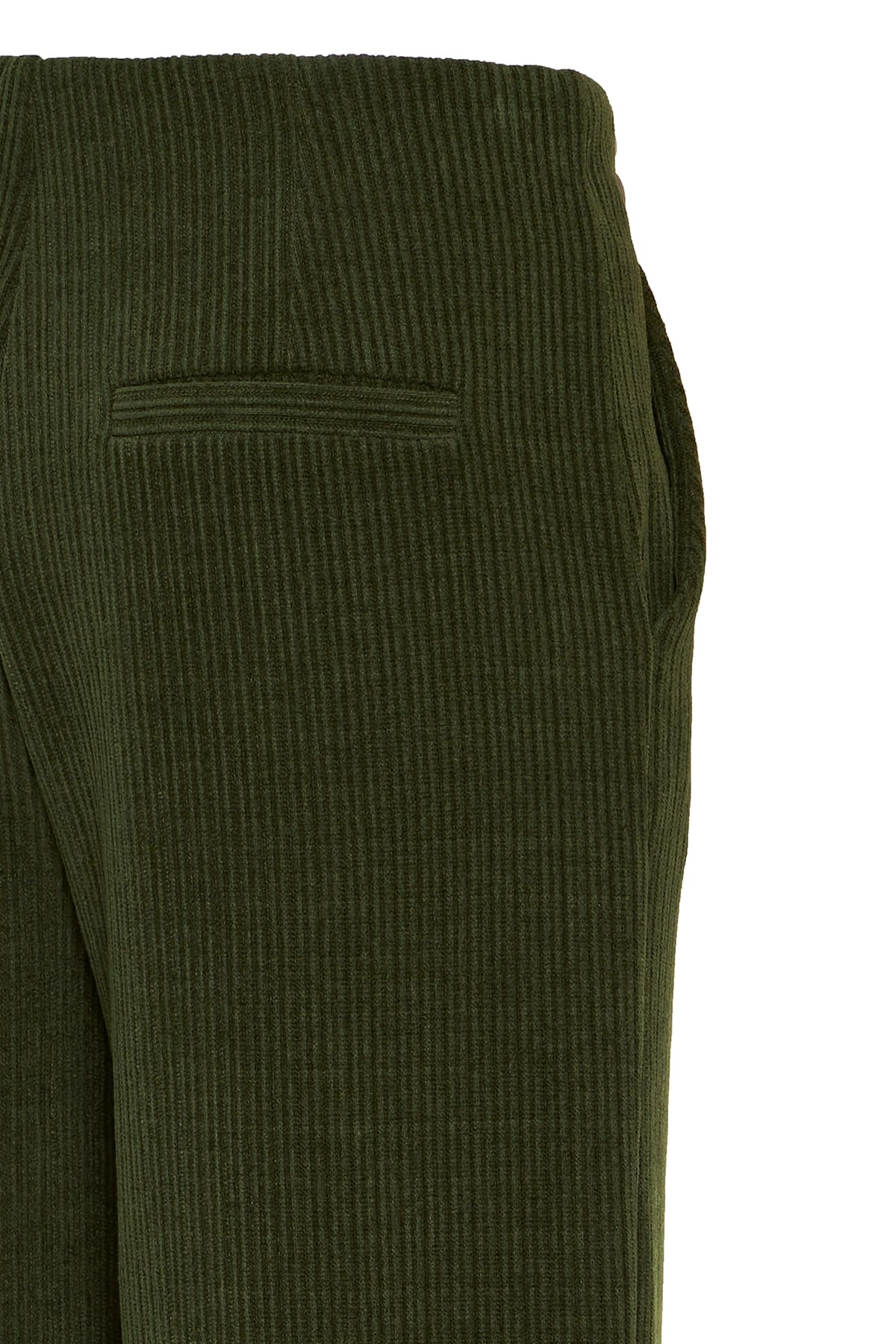 Hose IHKATE CORDUROY PA3 Rifle Green Hose ICHI 