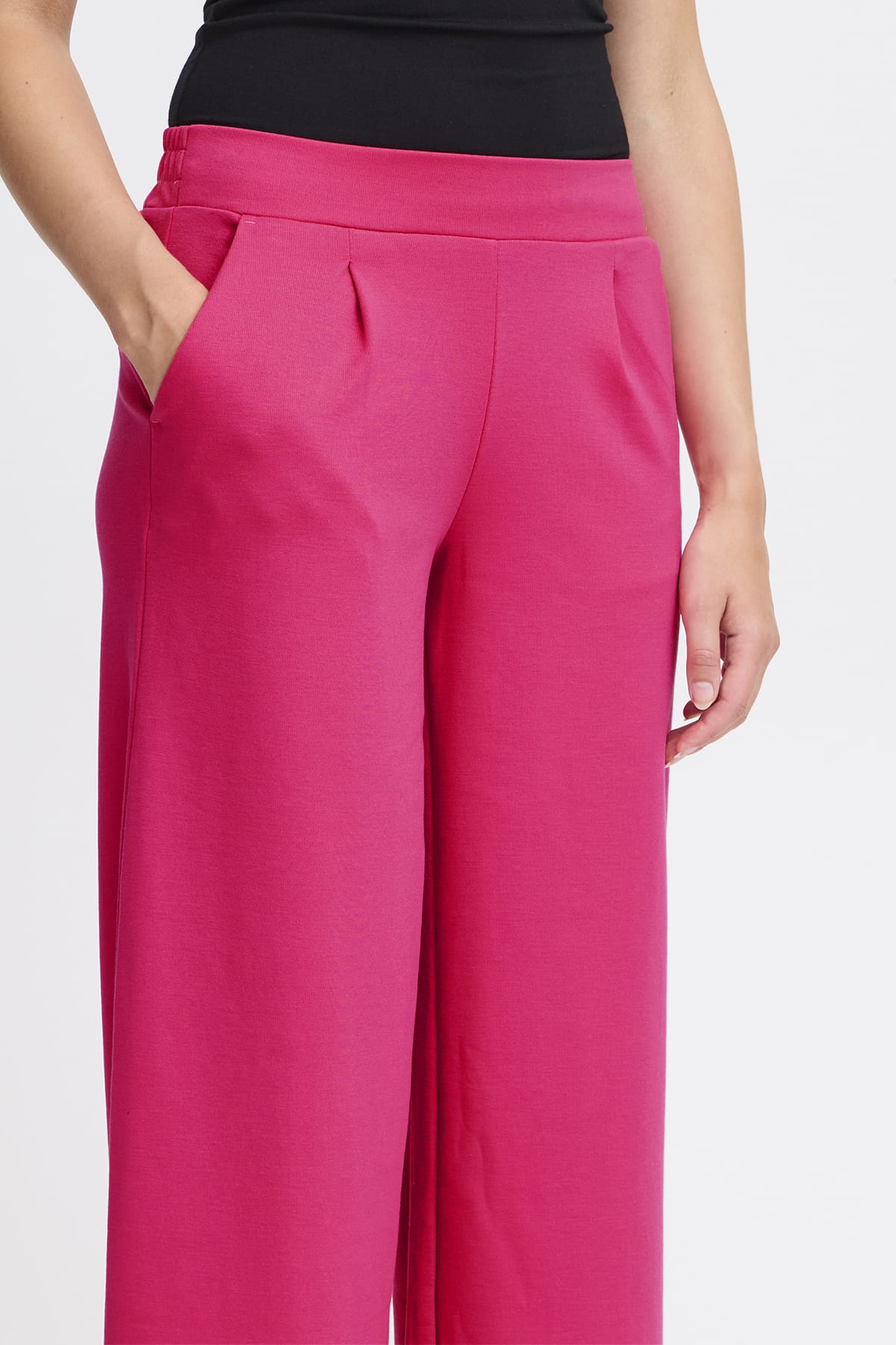 Hose IHKATE SUS LONG WIDE PA2 Pink Yarrow Hose ICHI 