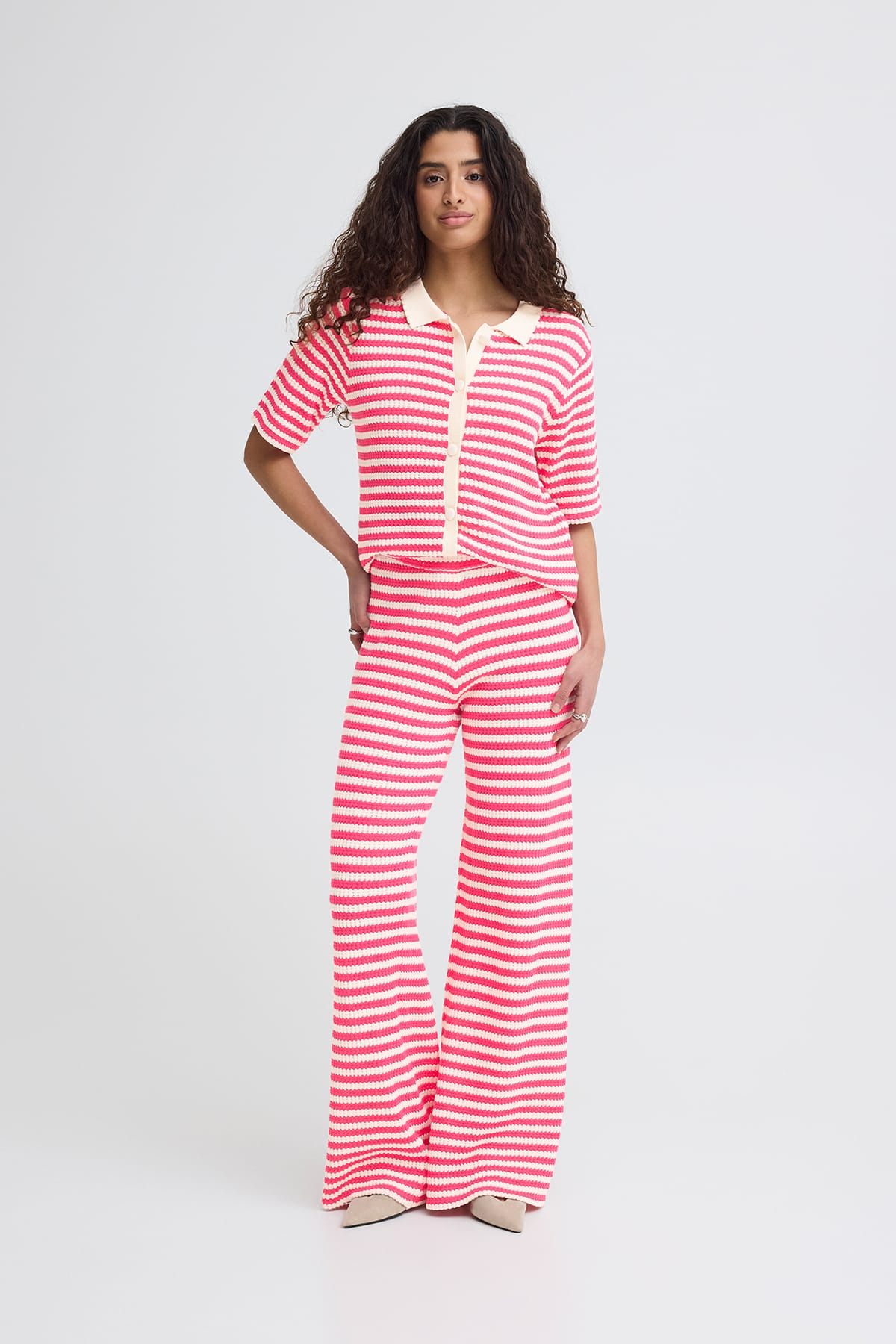 Hose IHLORIANNA PA2 AZALEA BIRCH STRIPE Hose ICHI 