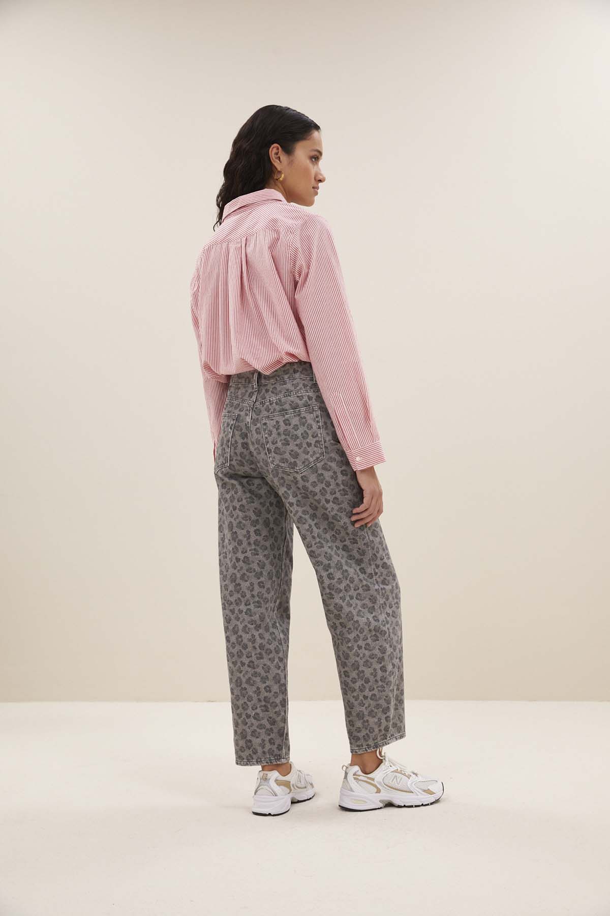 Hose lew grey cheetah Hose By Bar 