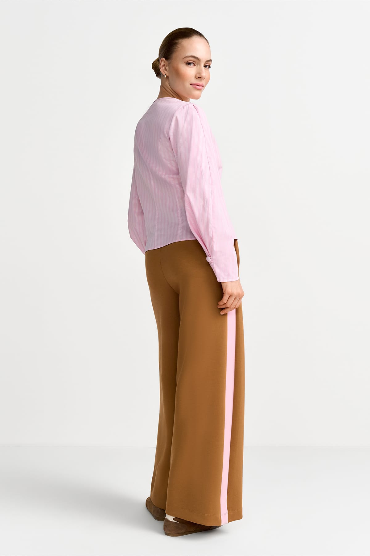 Hose Pleated Jersey cinnamon Hose Rich&Royal 