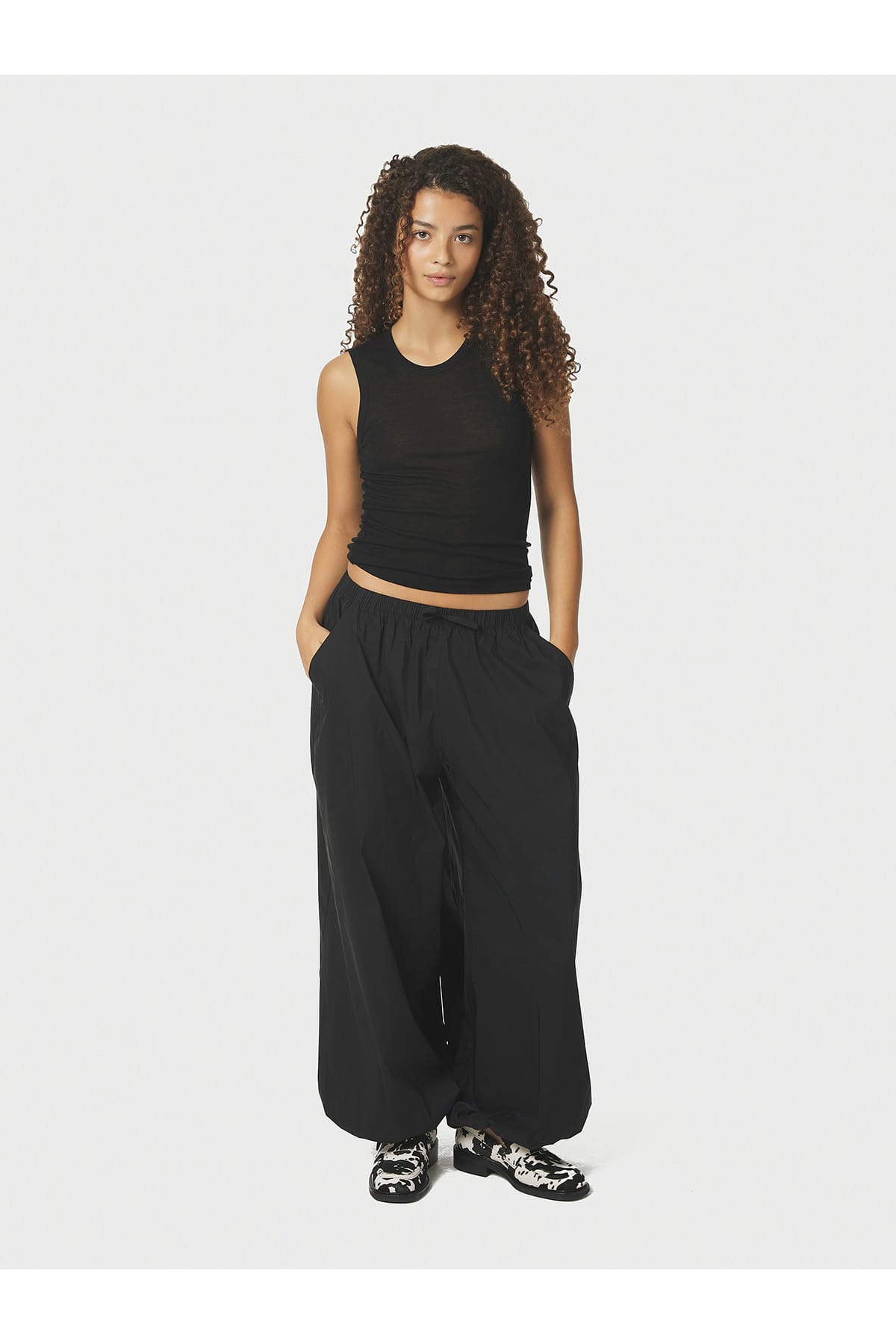 Hose Roxane Balloon Poplin Black Hose Neo Noir 