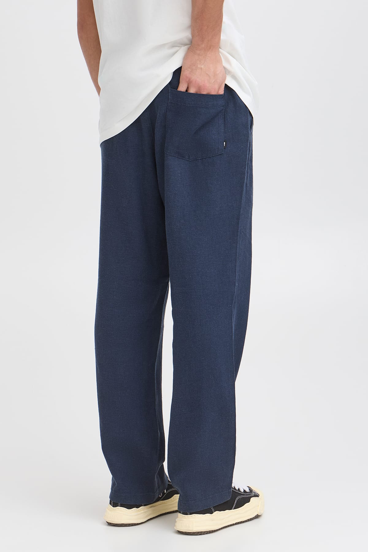 Hose SDALANN ALLAN ELASTI Insignia Blue Hose Solid 