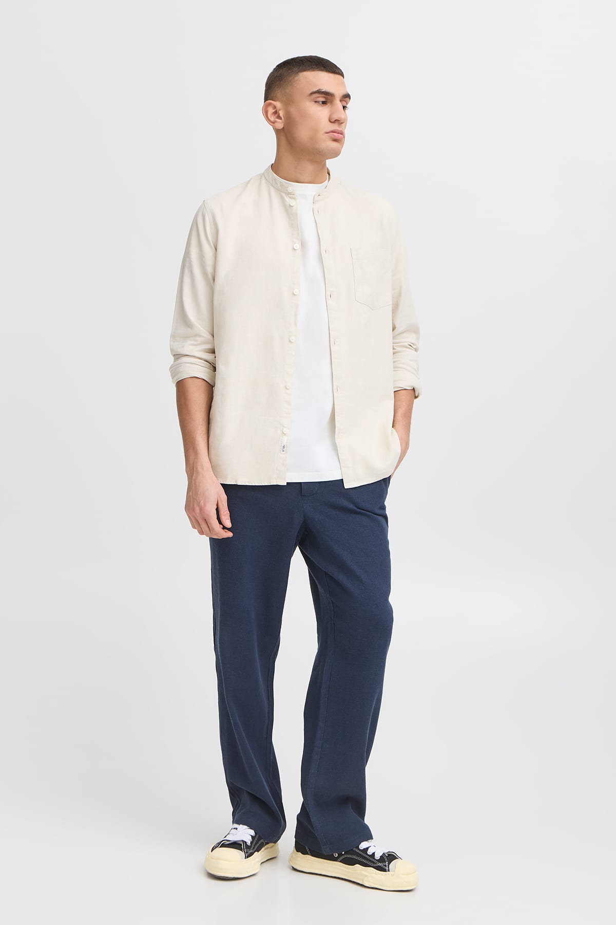 Hose SDALANN ALLAN ELASTI Insignia Blue Hose Solid 