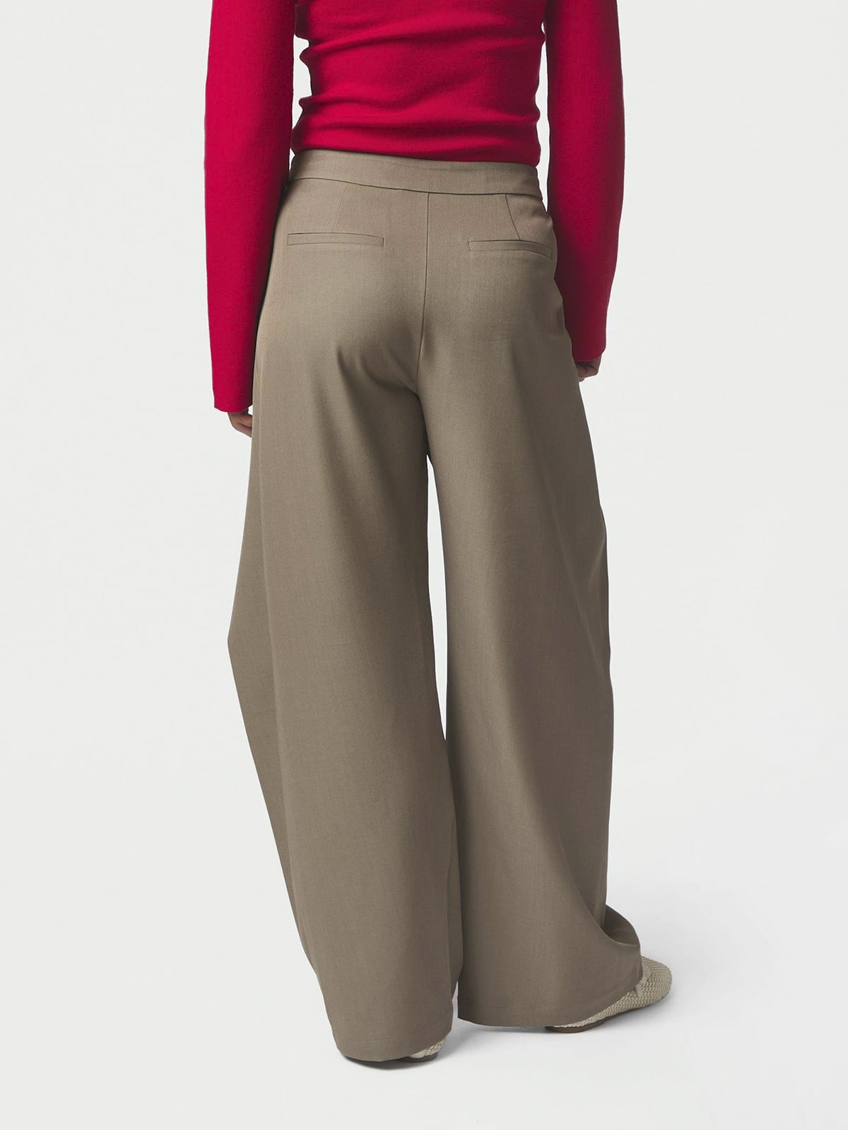 Hose Zanya Structure Taupe Hose Neo Noir 