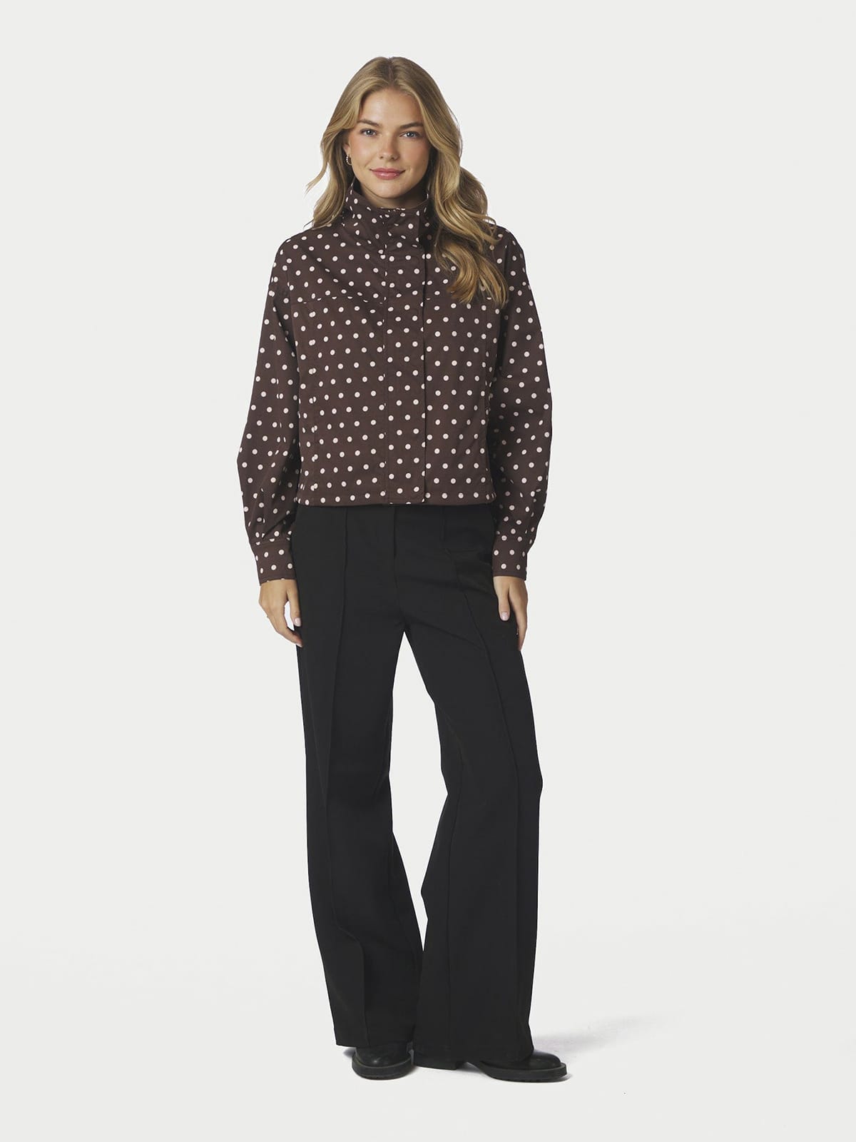 Jacke Callisa Dot Brown Jacke Neo Noir 