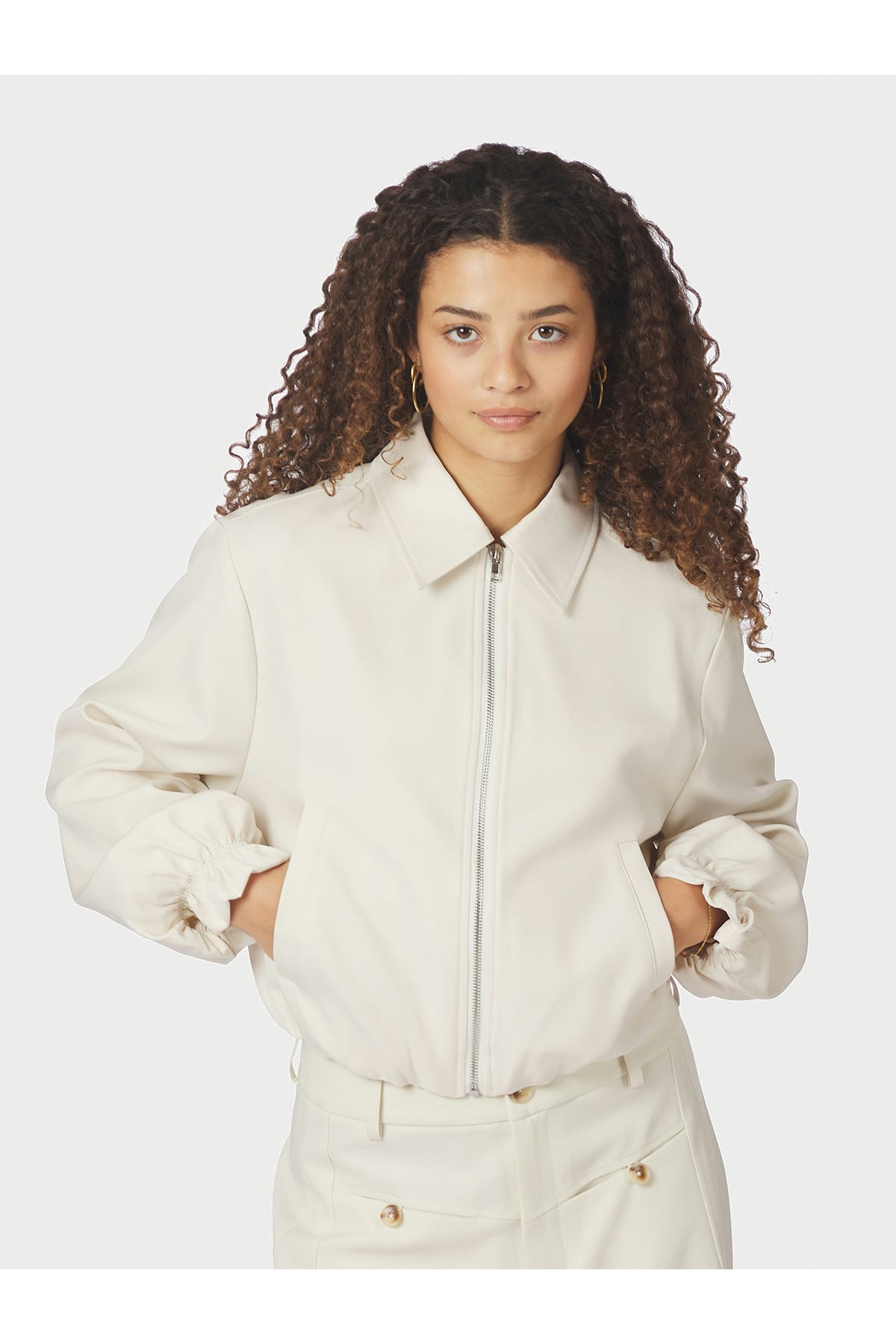 Jacke Denielle Structure Off White Jacke Neo Noir 