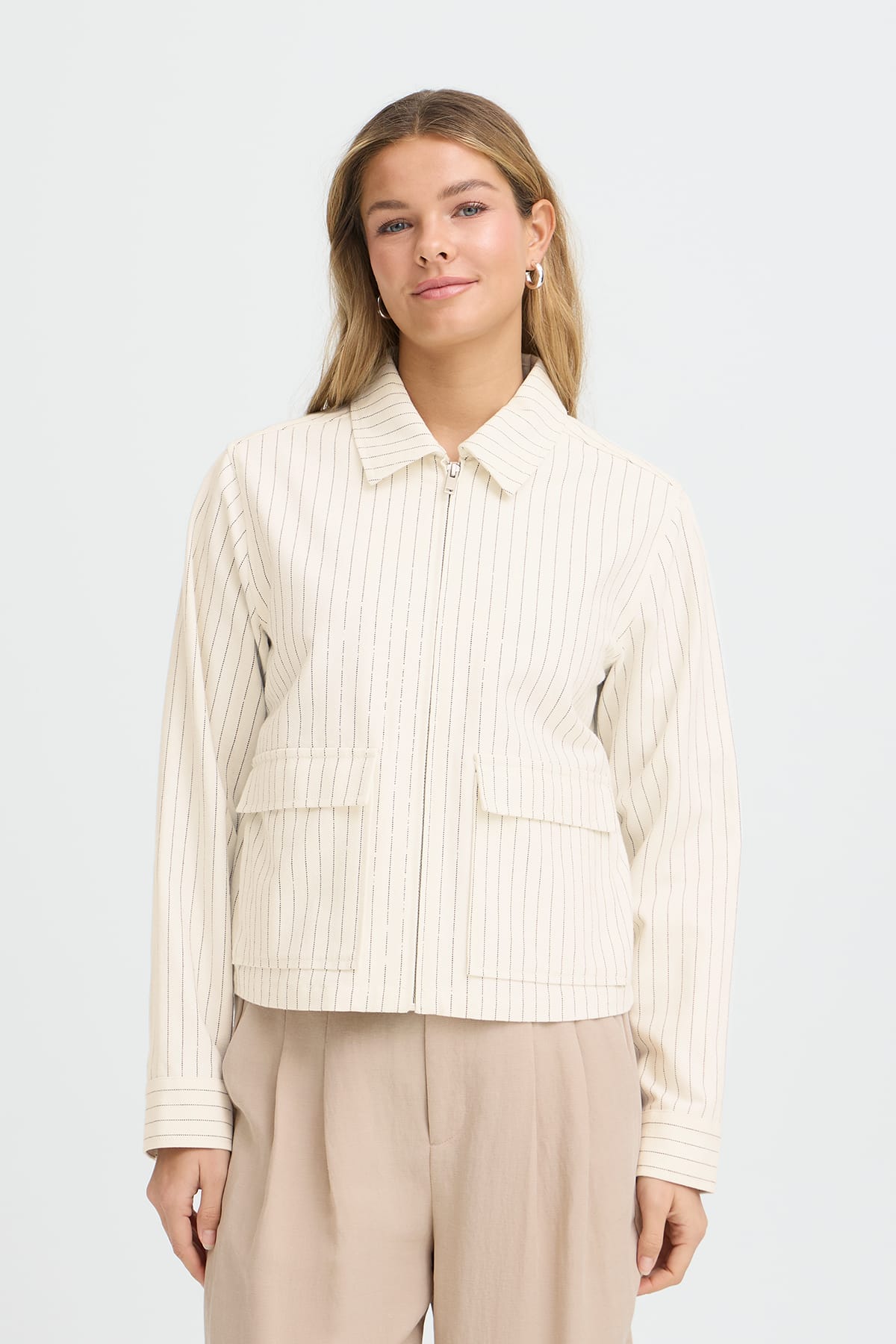 Jacke FRINEZ JA 1 CHOCOLATE STRIPE Jacke Fransa 