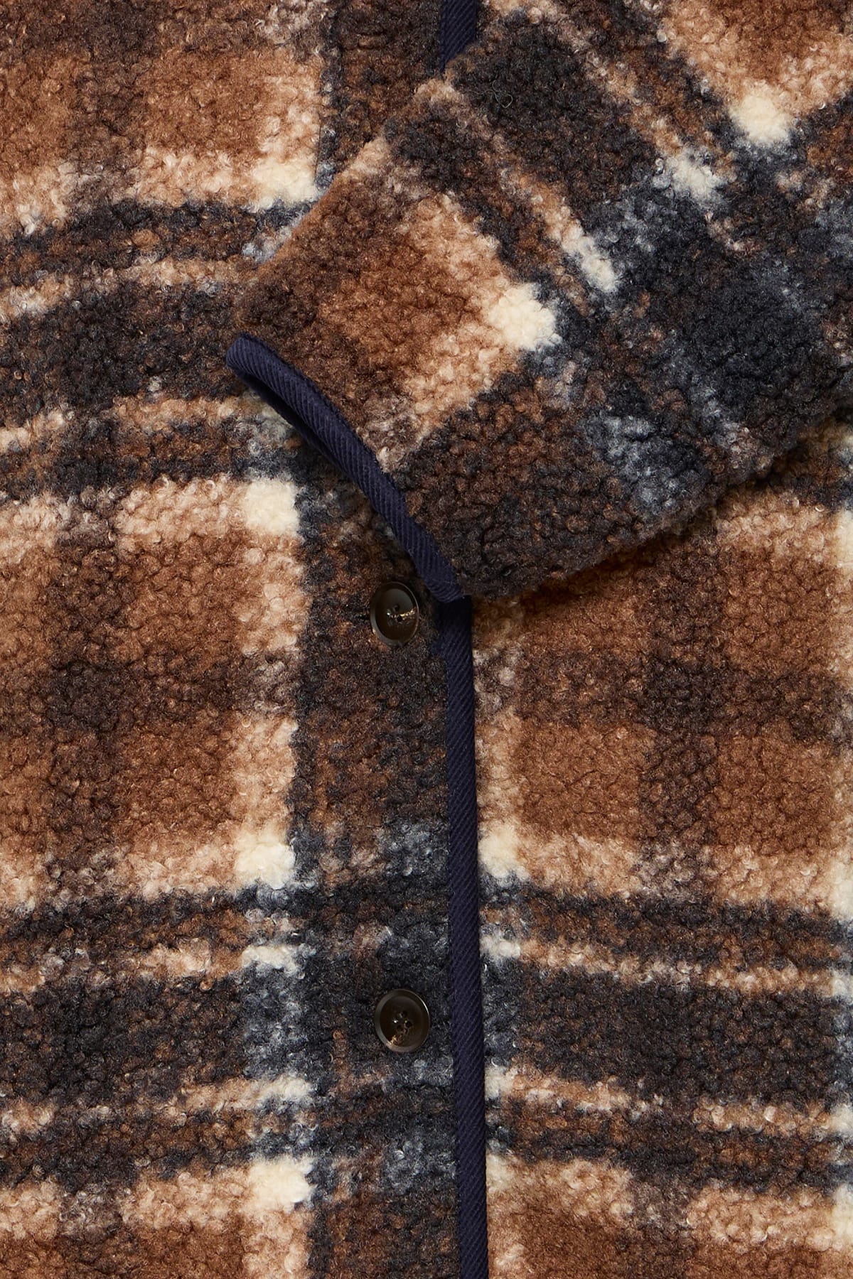 Jacke IHKOLIRA JA DARK NAVY CHECK Jacke ICHI 