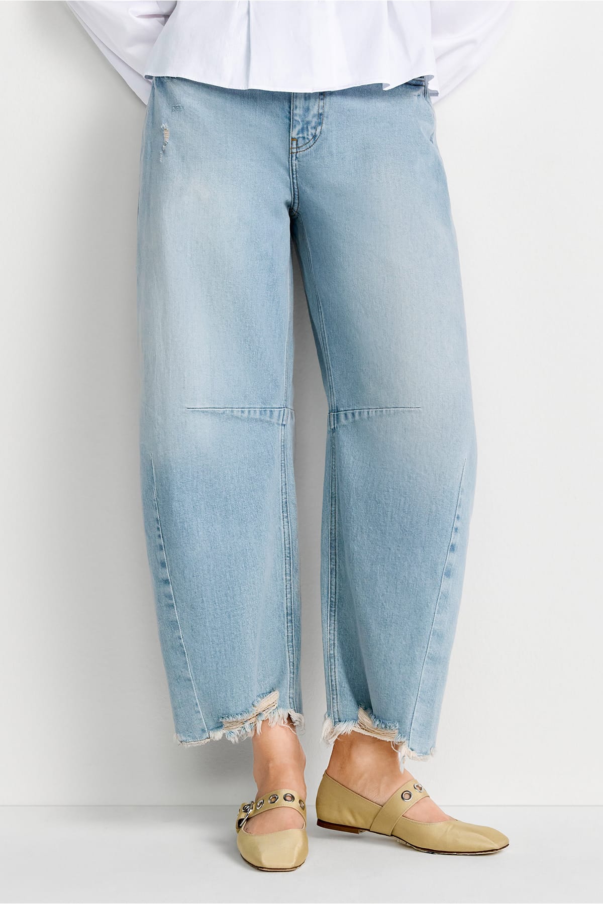 Jeans Barrel Deep denim blue Jeans Rich&Royal 