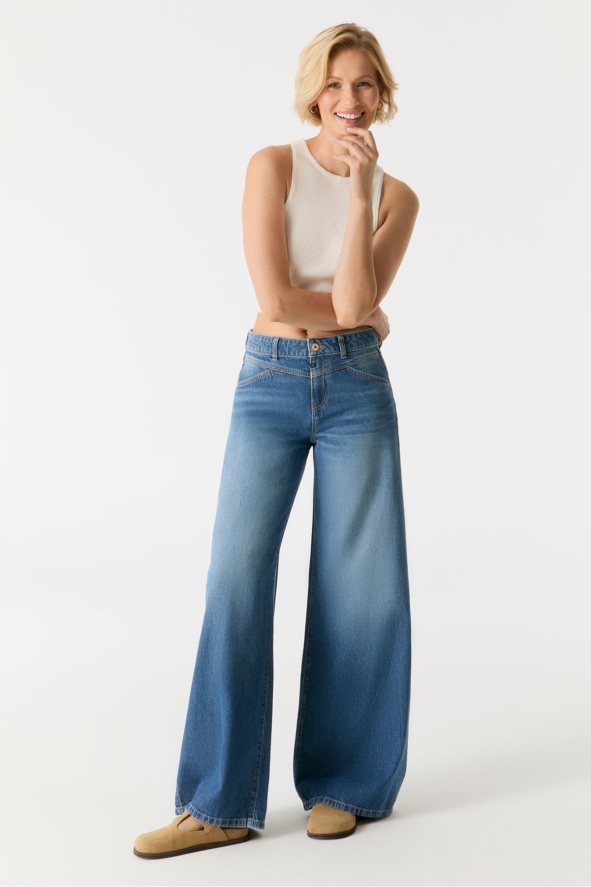 Jeans Hazel Medium Blue Jeans C.O.J - Cup of Joe Denim 