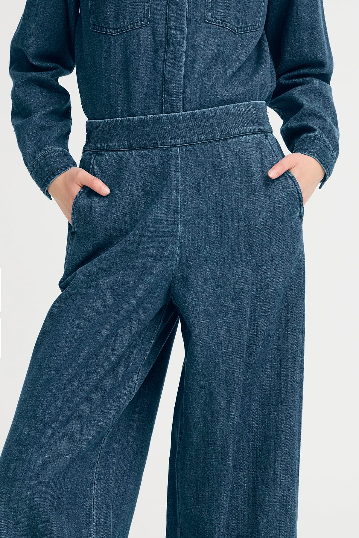 Jeans IHAUBERY PA Washed dark blue Jeans ICHI 